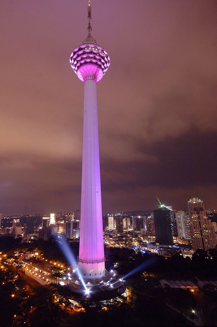 850x1280 KL Tower HD phone wallpaper