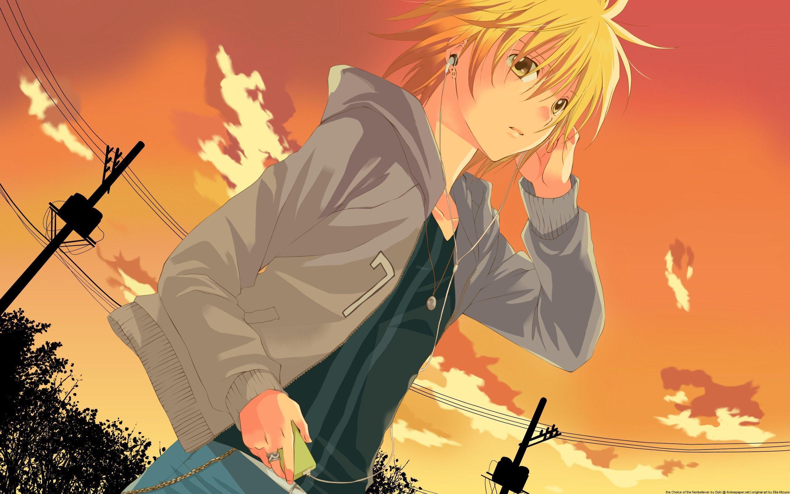 2560x1600 Happy Anime HD Wallpaper