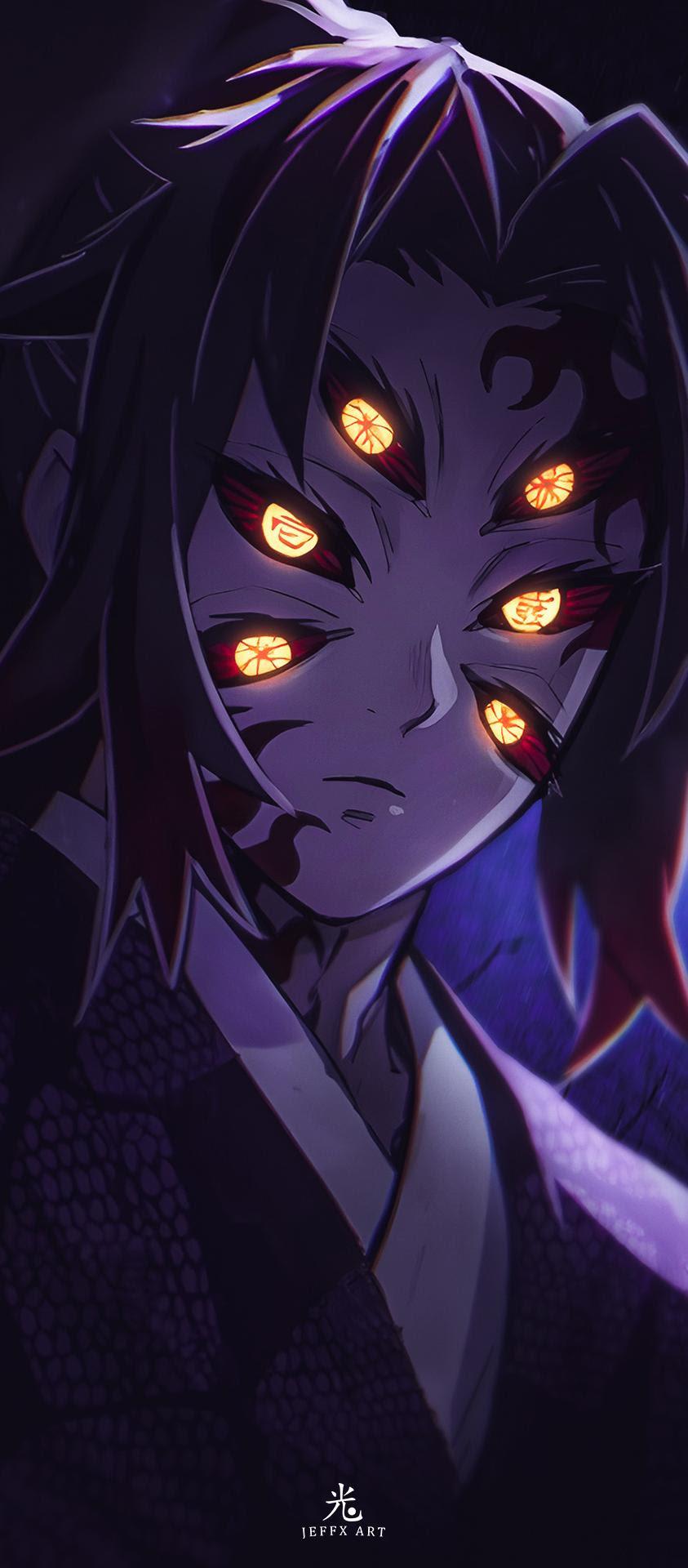 843x1920 Demon slayer HD wallpaper for phone