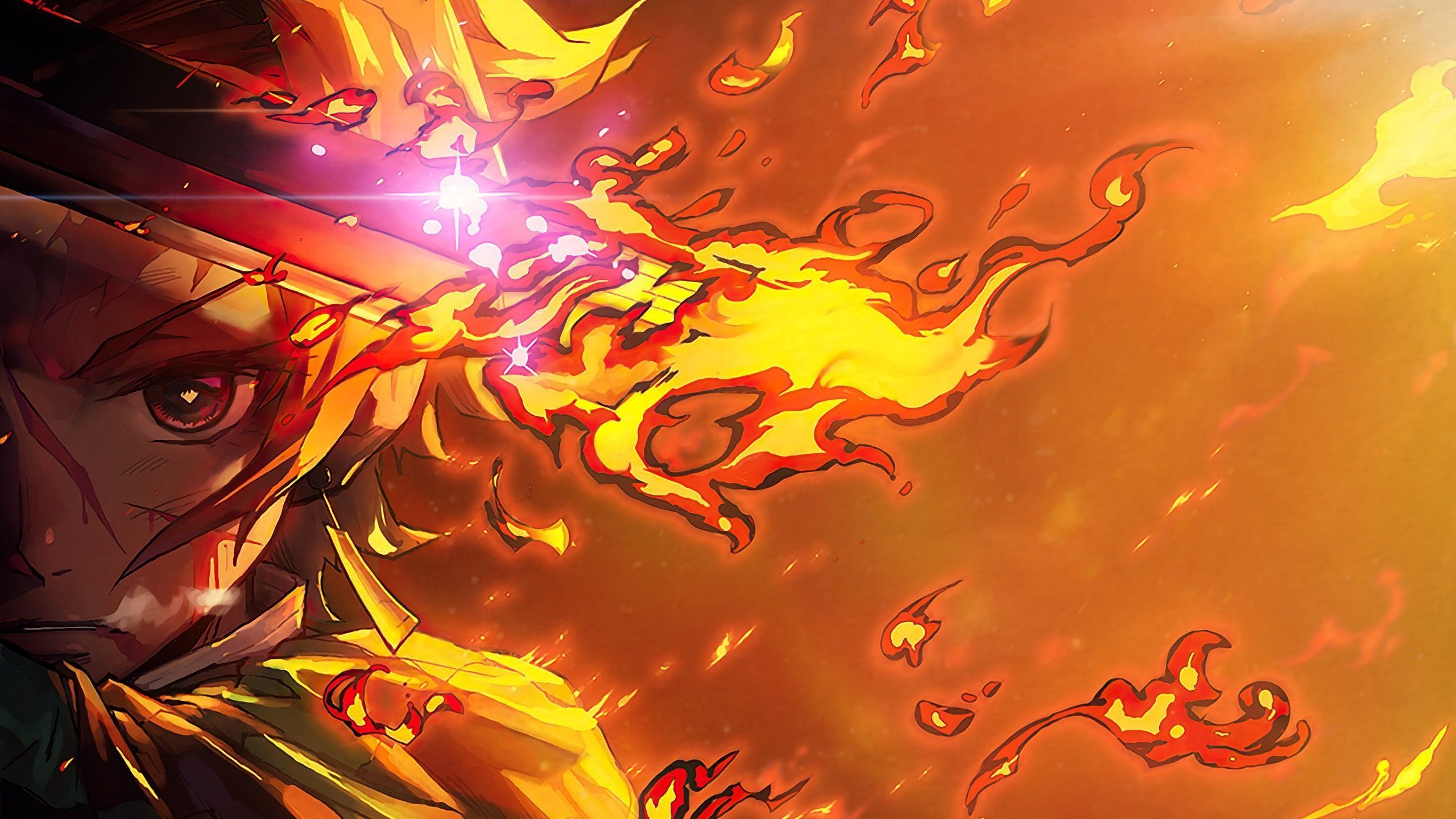 2560x1440 Demon Slayer Wallpaper