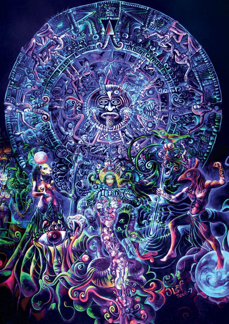 752x1063 Psychedelic art of Jussi Löf