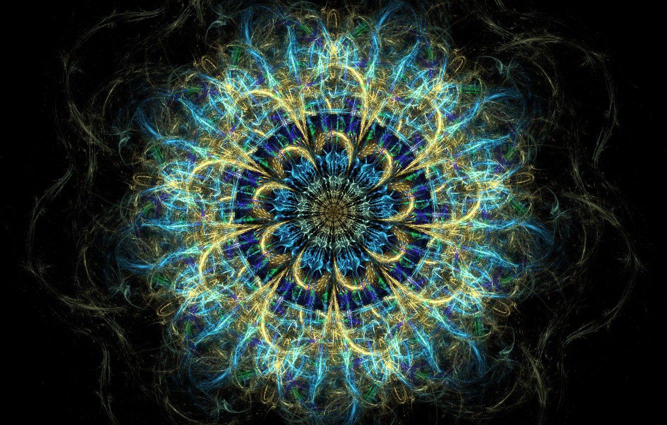 1332x850 Wallpaper art, pattern, abstraction, digital art, tangled