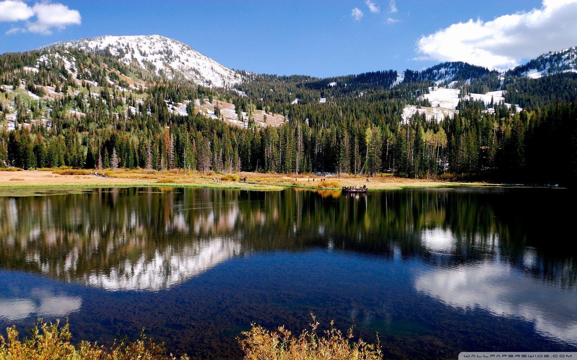 1920x1200 Mountain Lake ❤ 4K HD Desktop Wallpaper for 4K Ultra HD TV