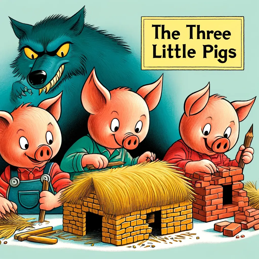 1024x1024 The Three Little Pigs Bedtime
