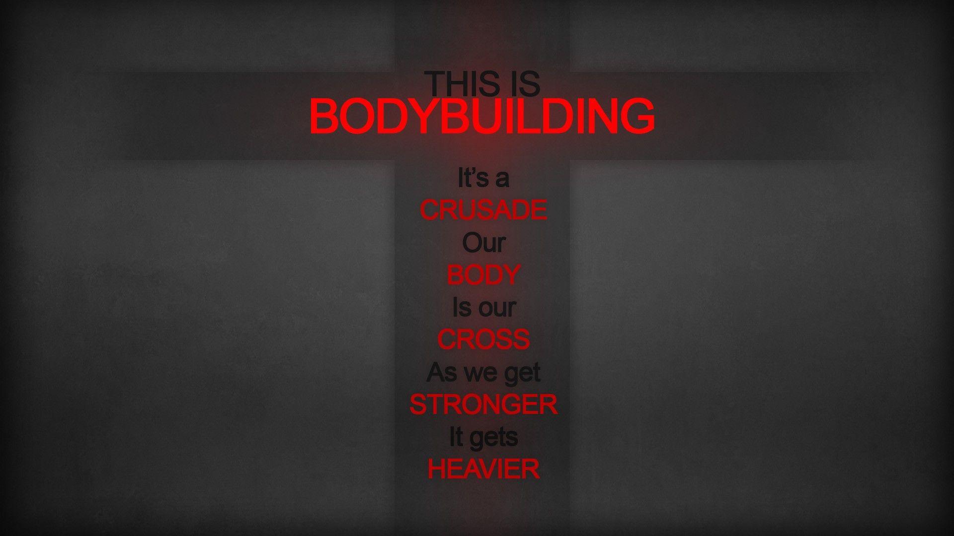 1920x1080 Bodybuilder, Motivational, Red, Minimalism, Quote Wallpaper