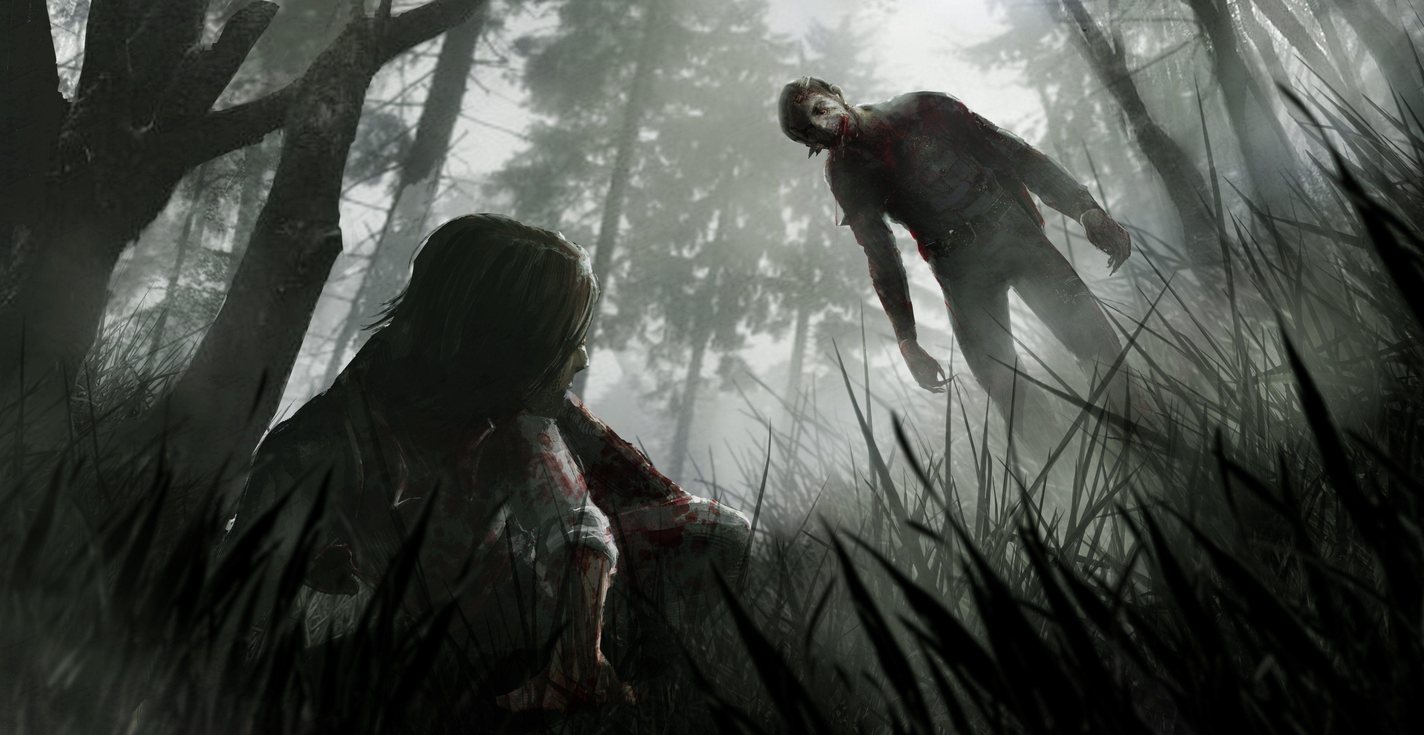 4800x2480 evil, Within, Survival, Horror, Action, Fighting, 1ewith