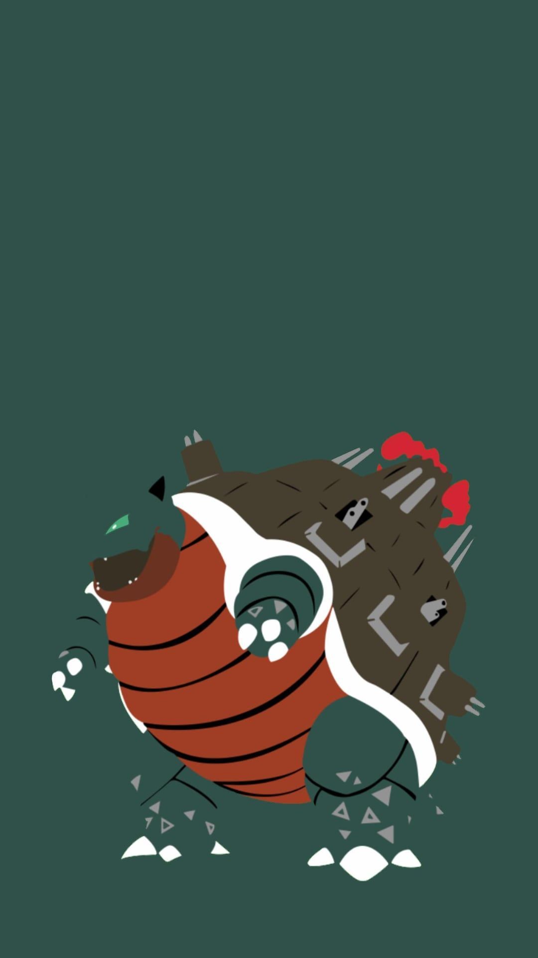 1080x1922 Gigantamax blastoise minimalist mobile
