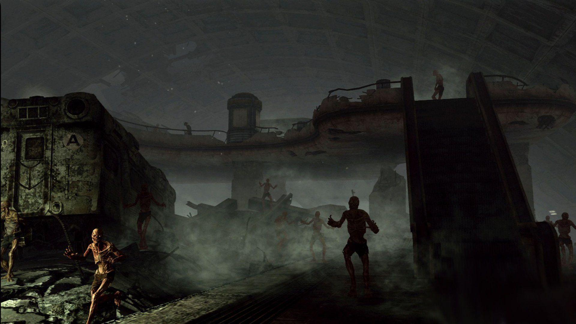 Dark Zombie Wallpapers Top Free Dark Zombie Backgrounds WallpaperAccess