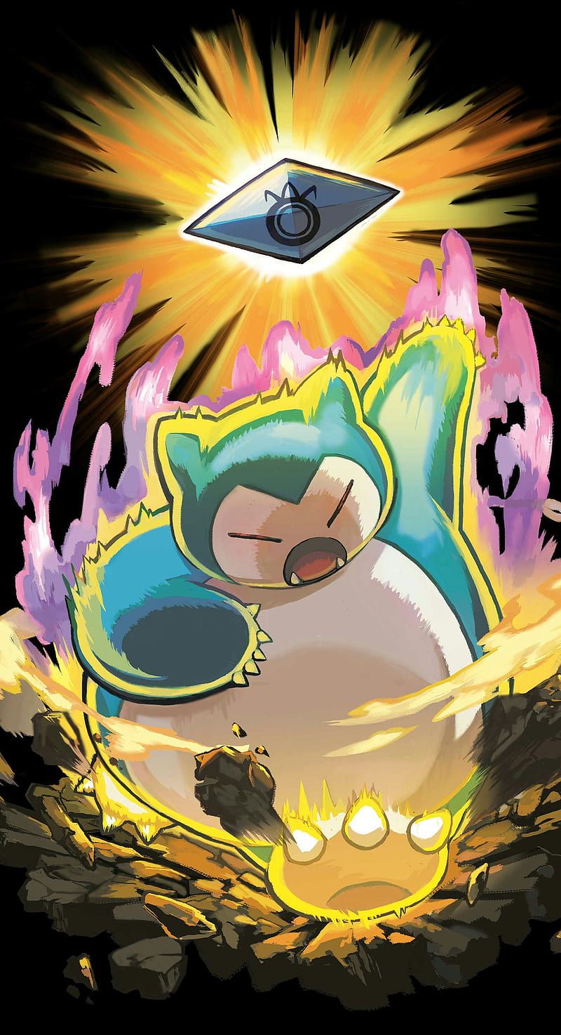 800x1474 Snorlax Gigantamax, anime, gigantamax