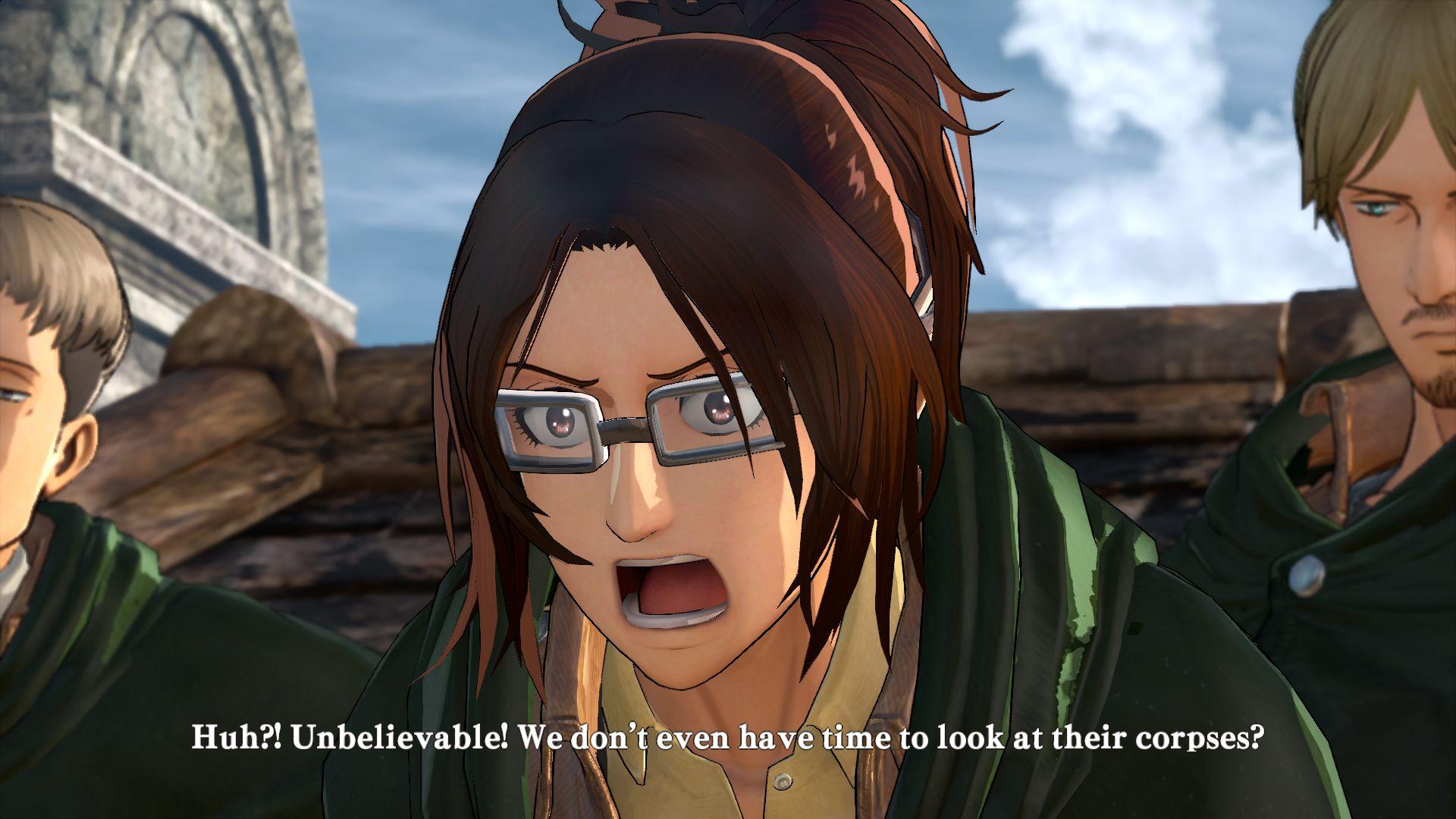 1920x1080 Attack on Titan's Latest Game Trailers Show off Levi, Hange