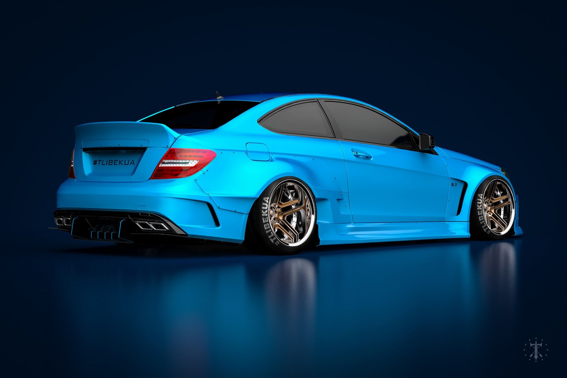 1920x1281 Wallpaper Mercedes Benz, Auto, Blue
