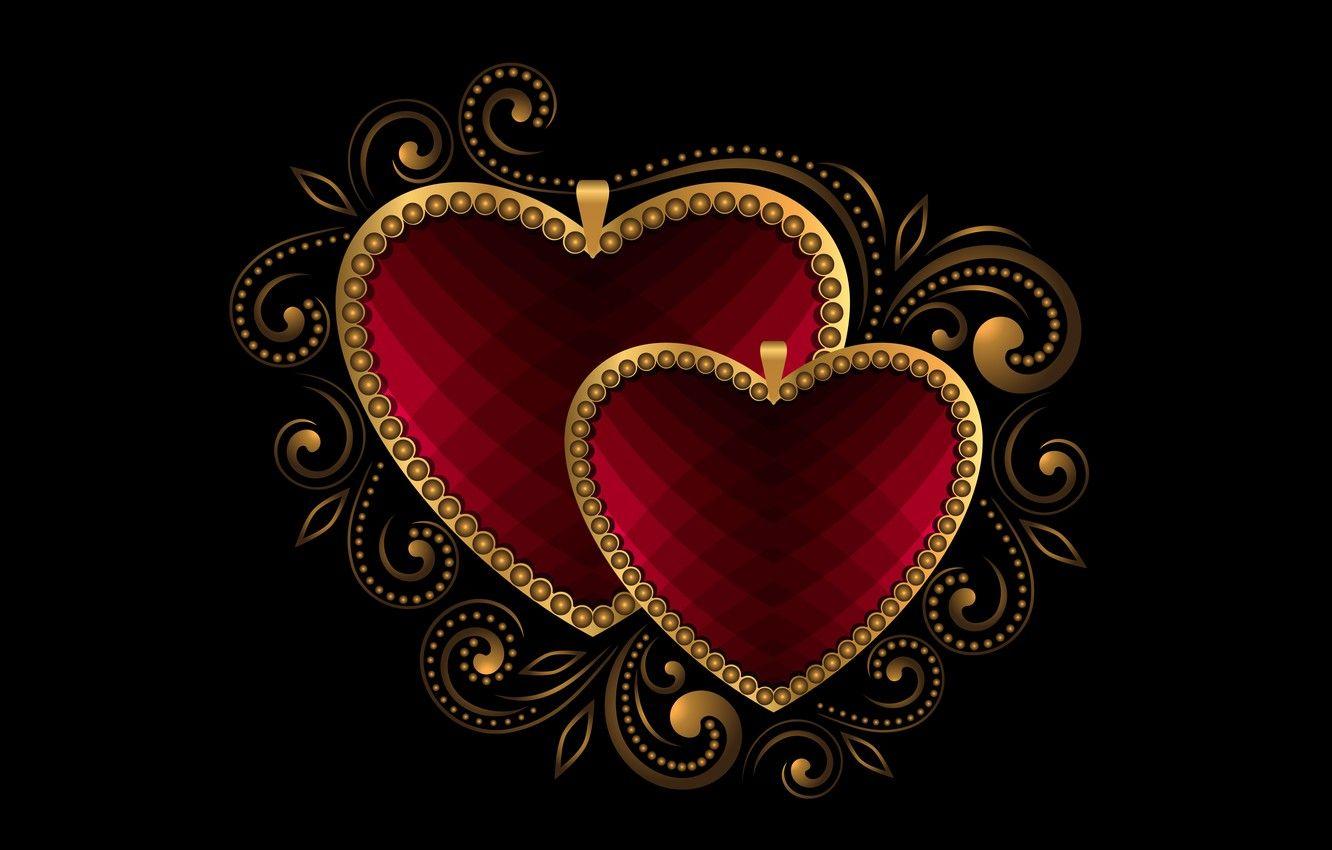 Gold Love Wallpapers Top Free Gold Love Backgrounds Wallpaperaccess