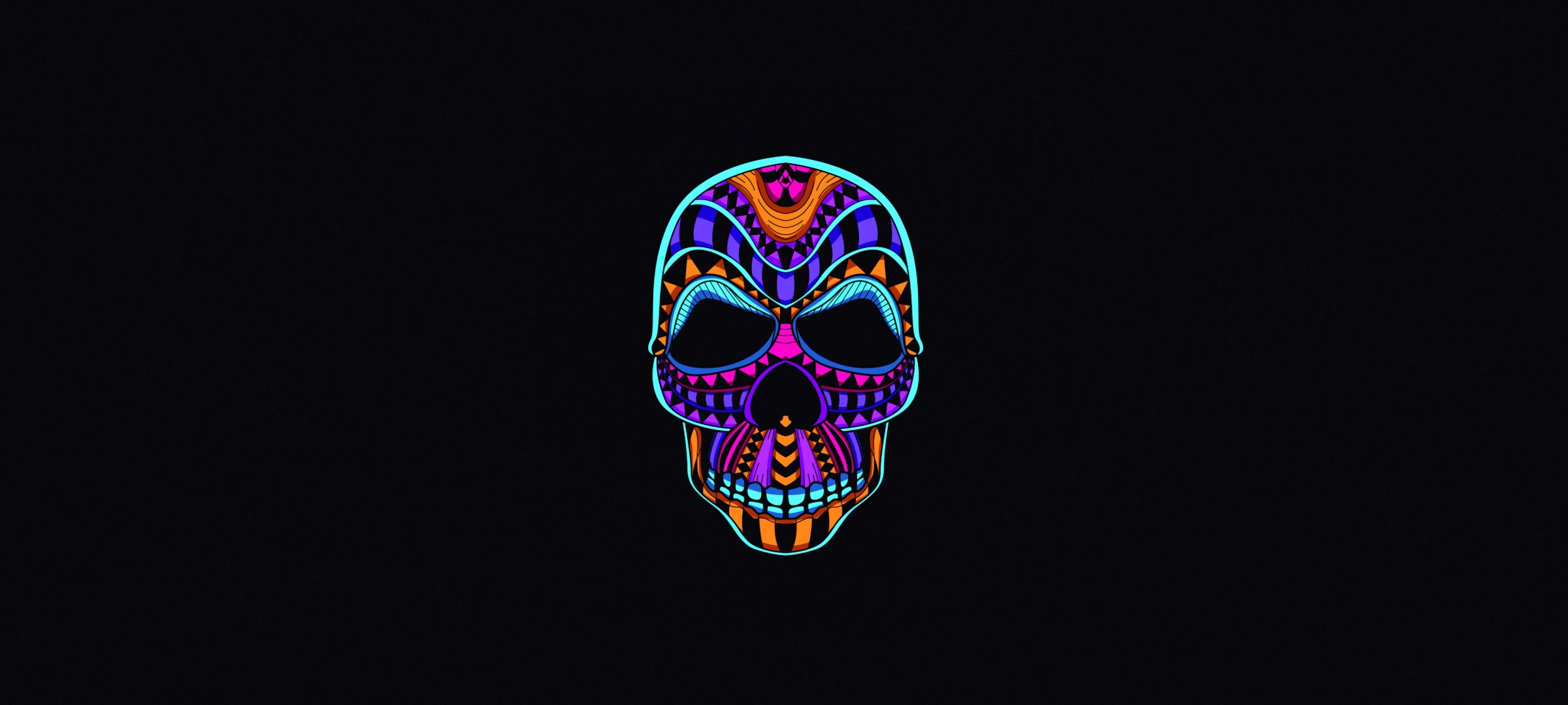 2400x1080 Resolution Neon Color