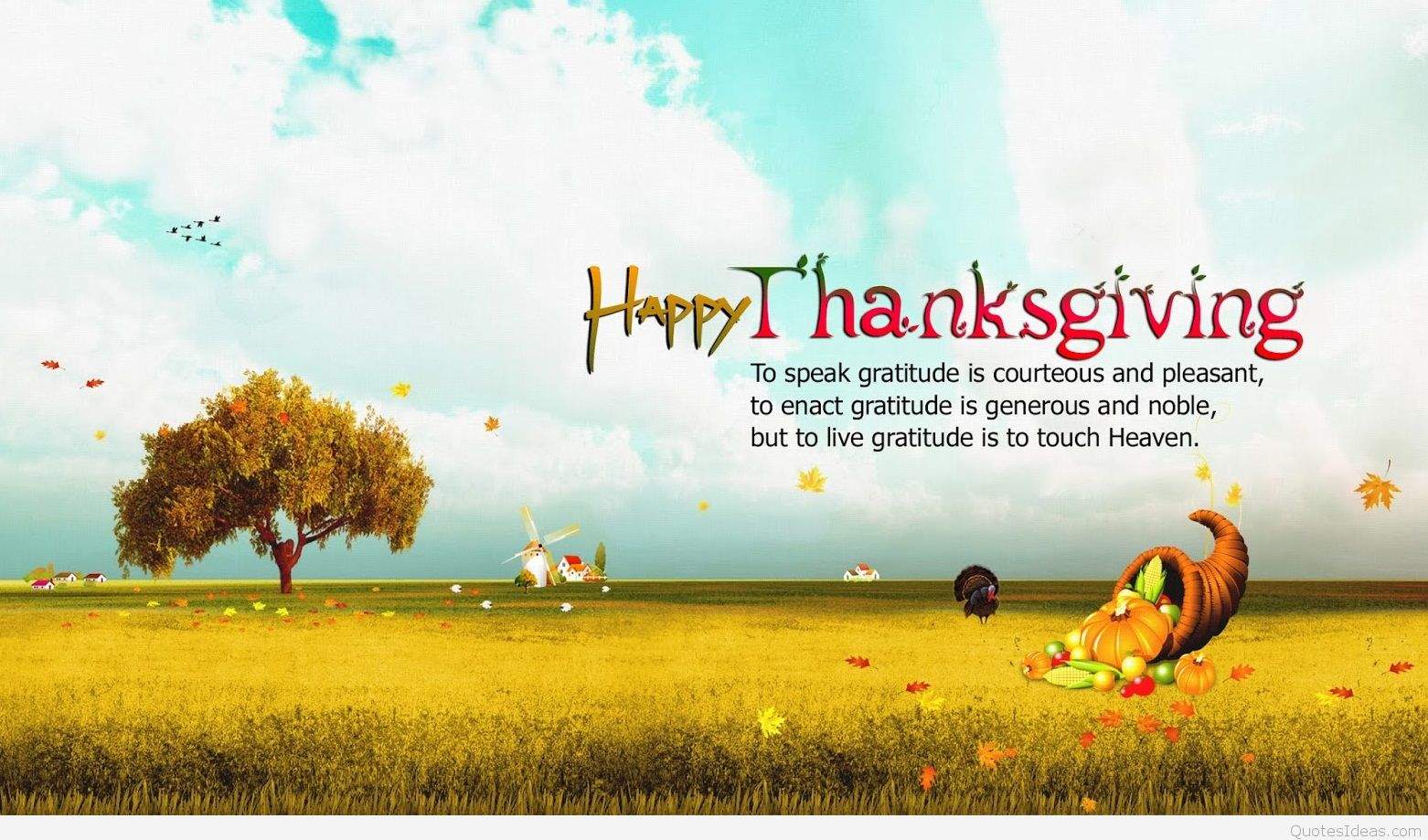 Thanksgiving Quotes Wallpapers - Top