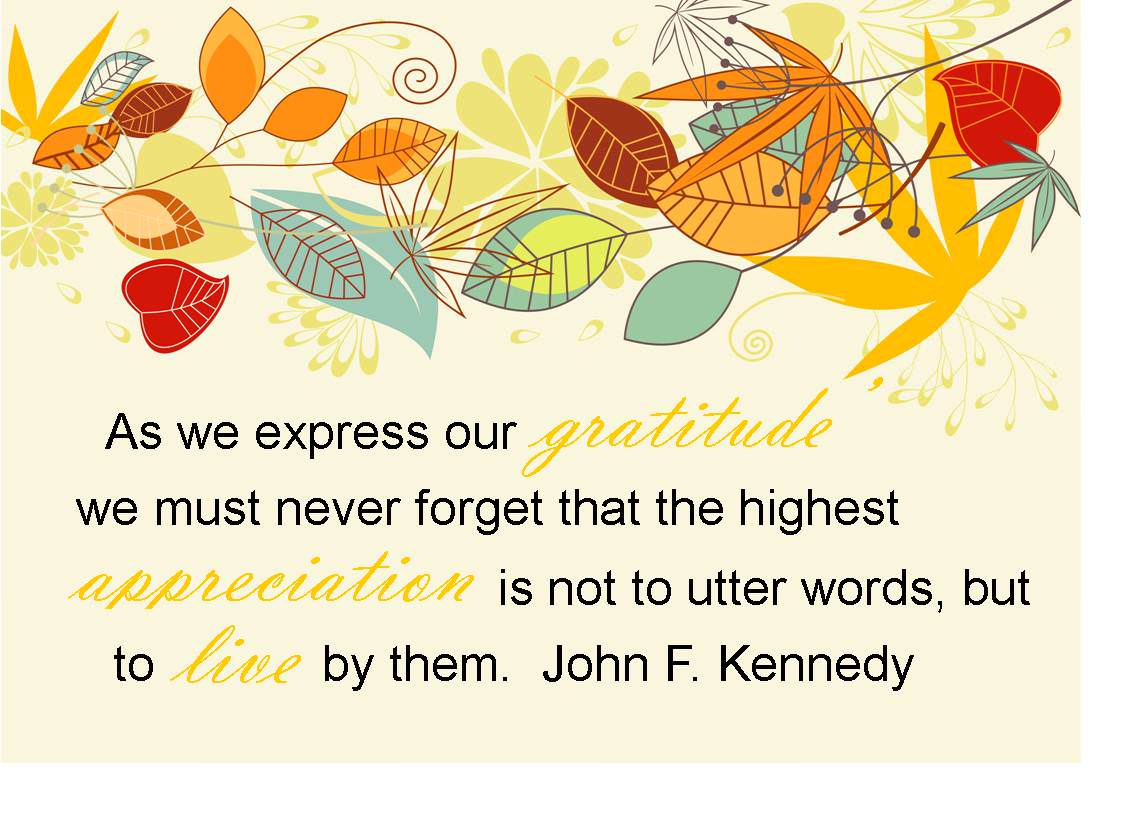 1139x817 Thanksgiving Quotes John F Kennedy