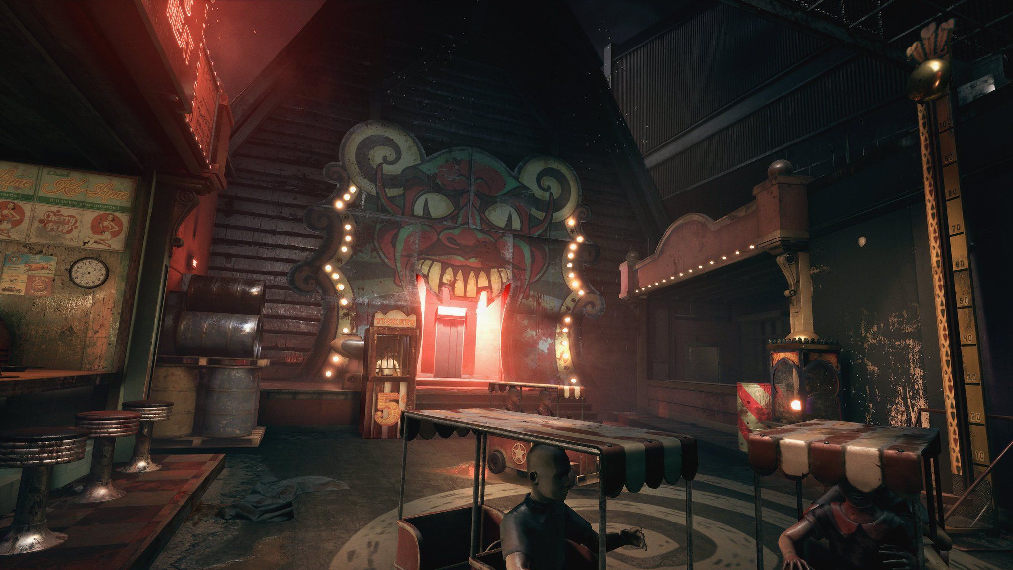 2048x1152 Creepy Circus HD Wallpaper