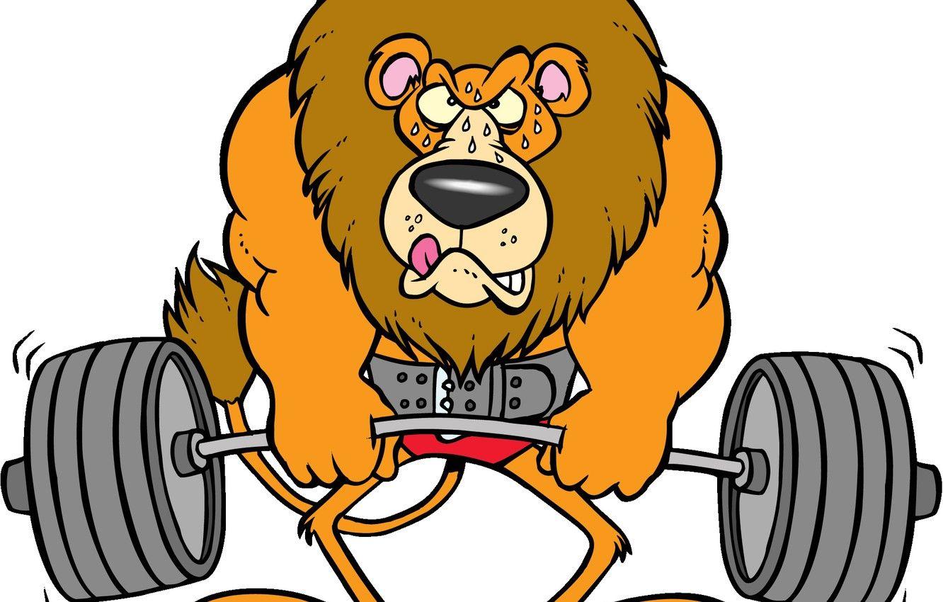 1332x850 Wallpaper power, Leo, art, muscle, muscle, rod, Lion