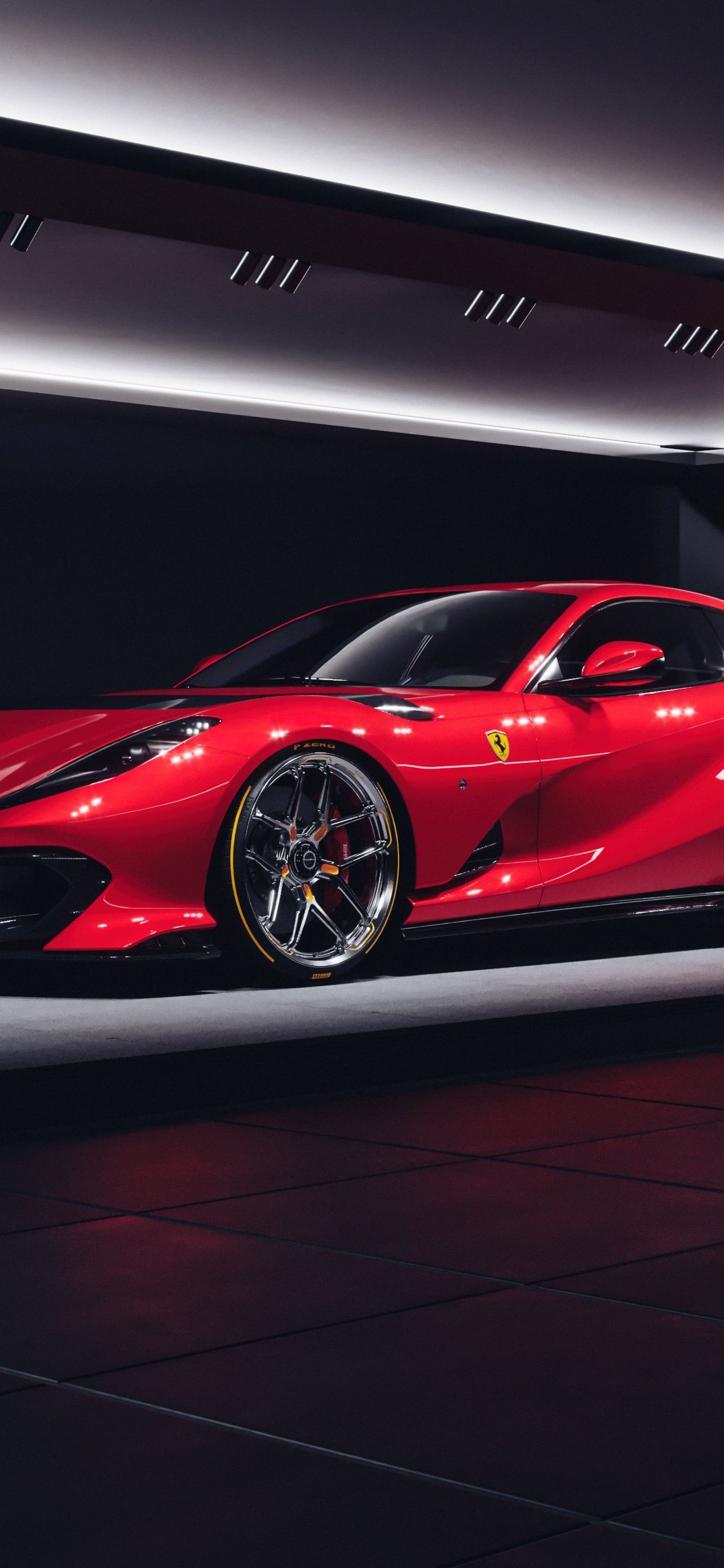 1284x2778 Ferrari 812 Competizione Wallpaper 4K