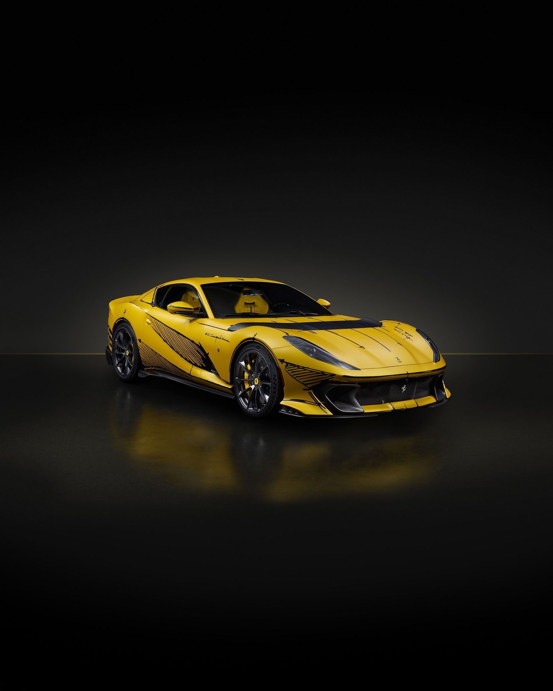 1760x2200 One Off Ferrari 812 Competizione Looks