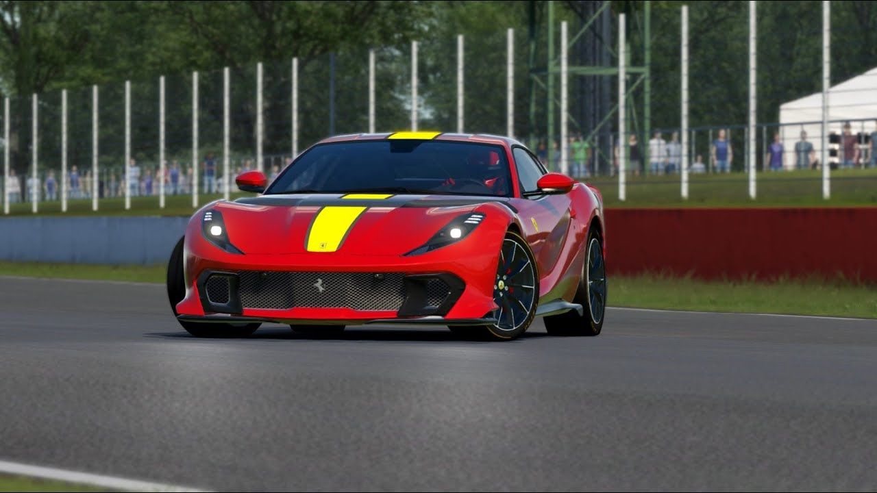 1280x720 Ferrari 812 Competizione 2021 Top Gear