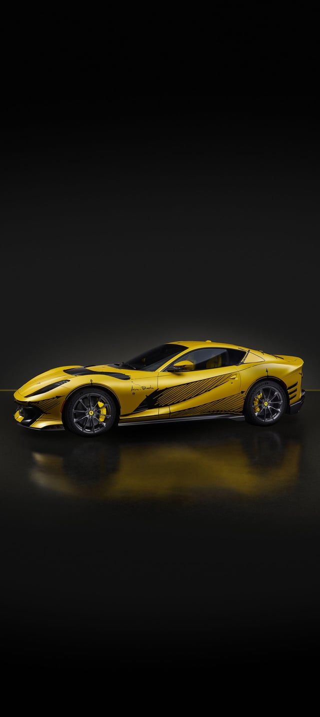 640x1433 Mobile wallpaper with 812 Competizione