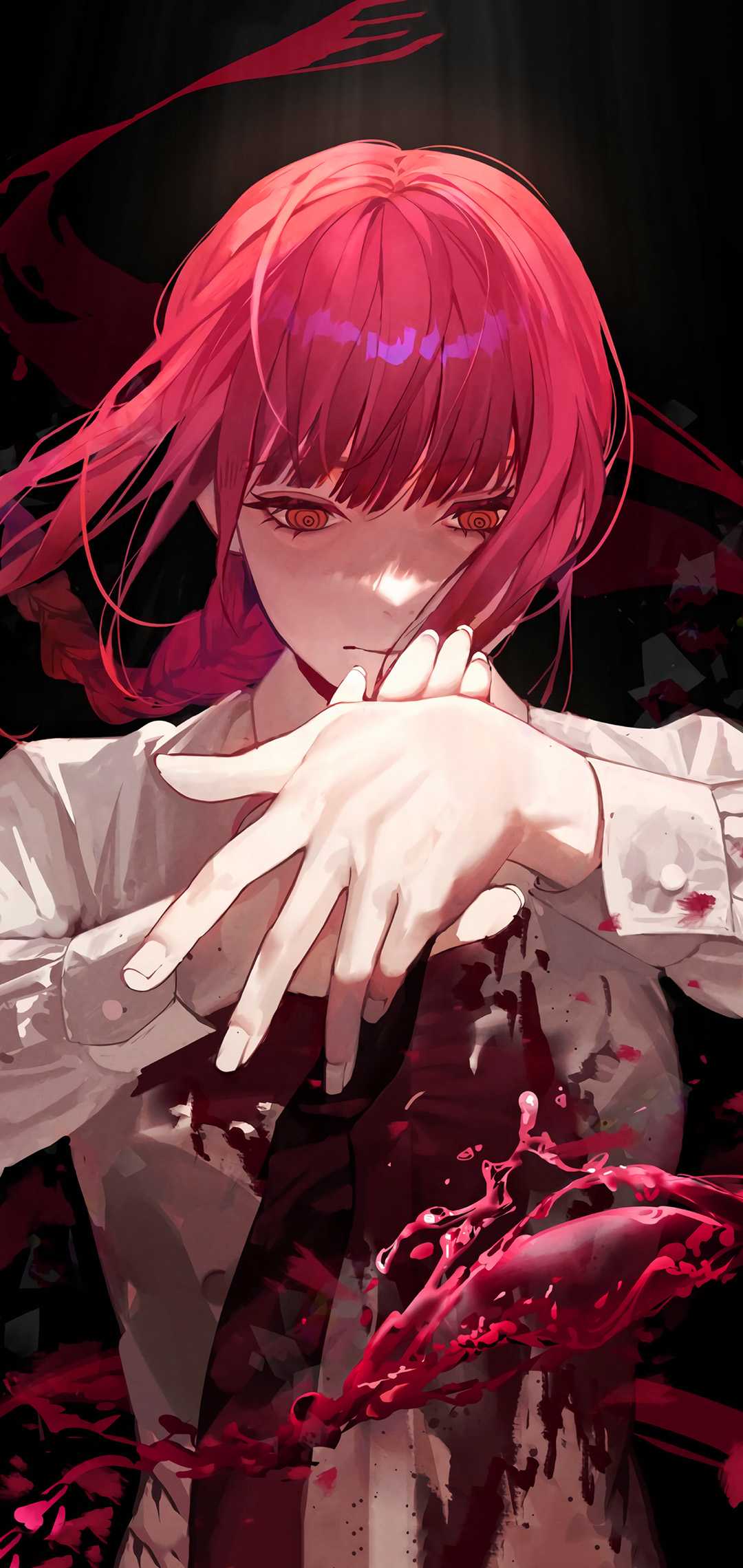 1080x2280 Makima iPhone Wallpaper