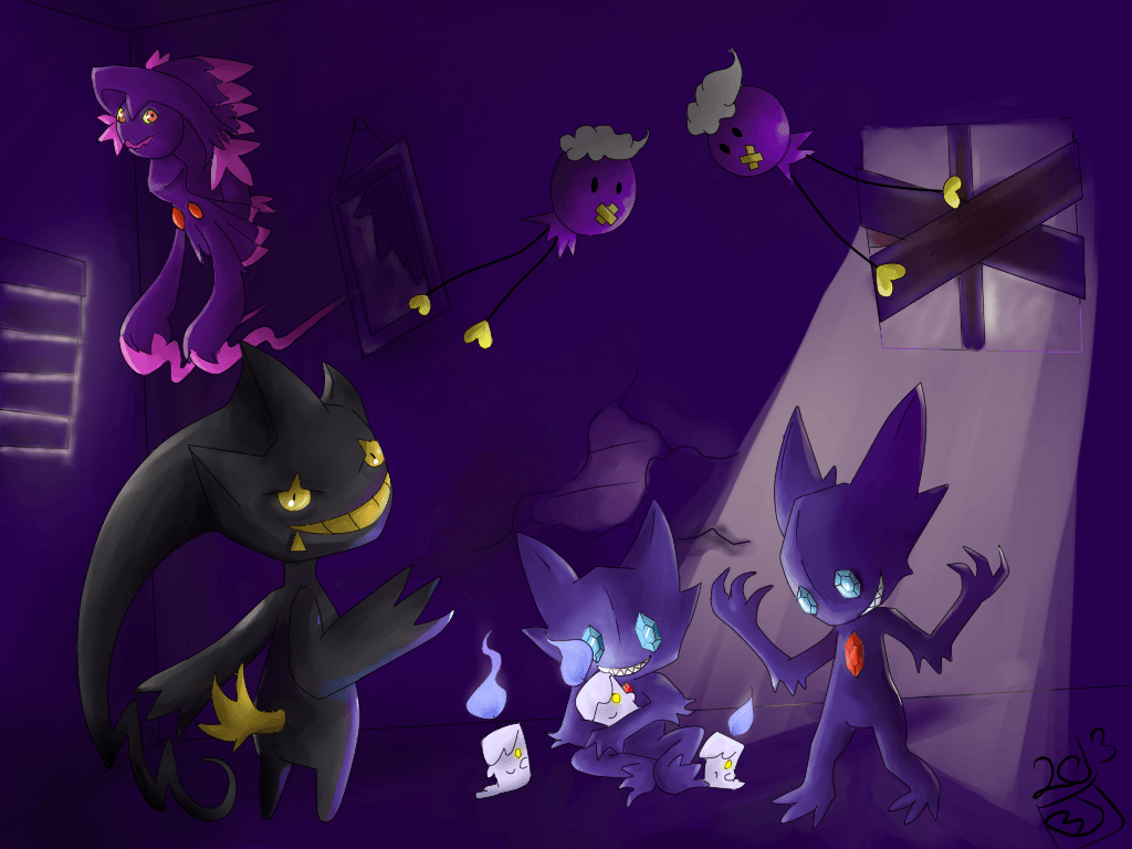 HD wallpaper purple and black character digital wallpaper Pokémon Ghost  Pokémon  Wallpaper Flare