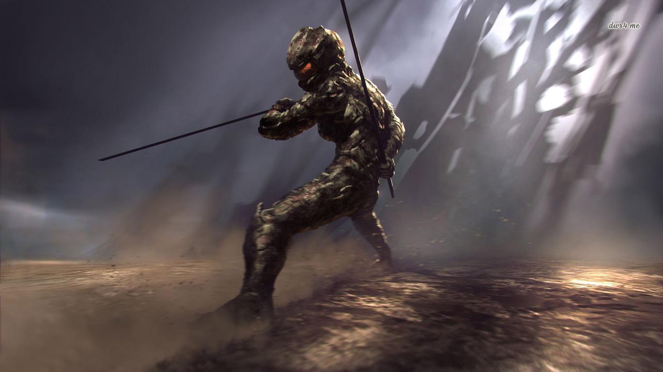 1366x768 Ninja fantasy girl wallpaper ninja girl background cool wallpaper