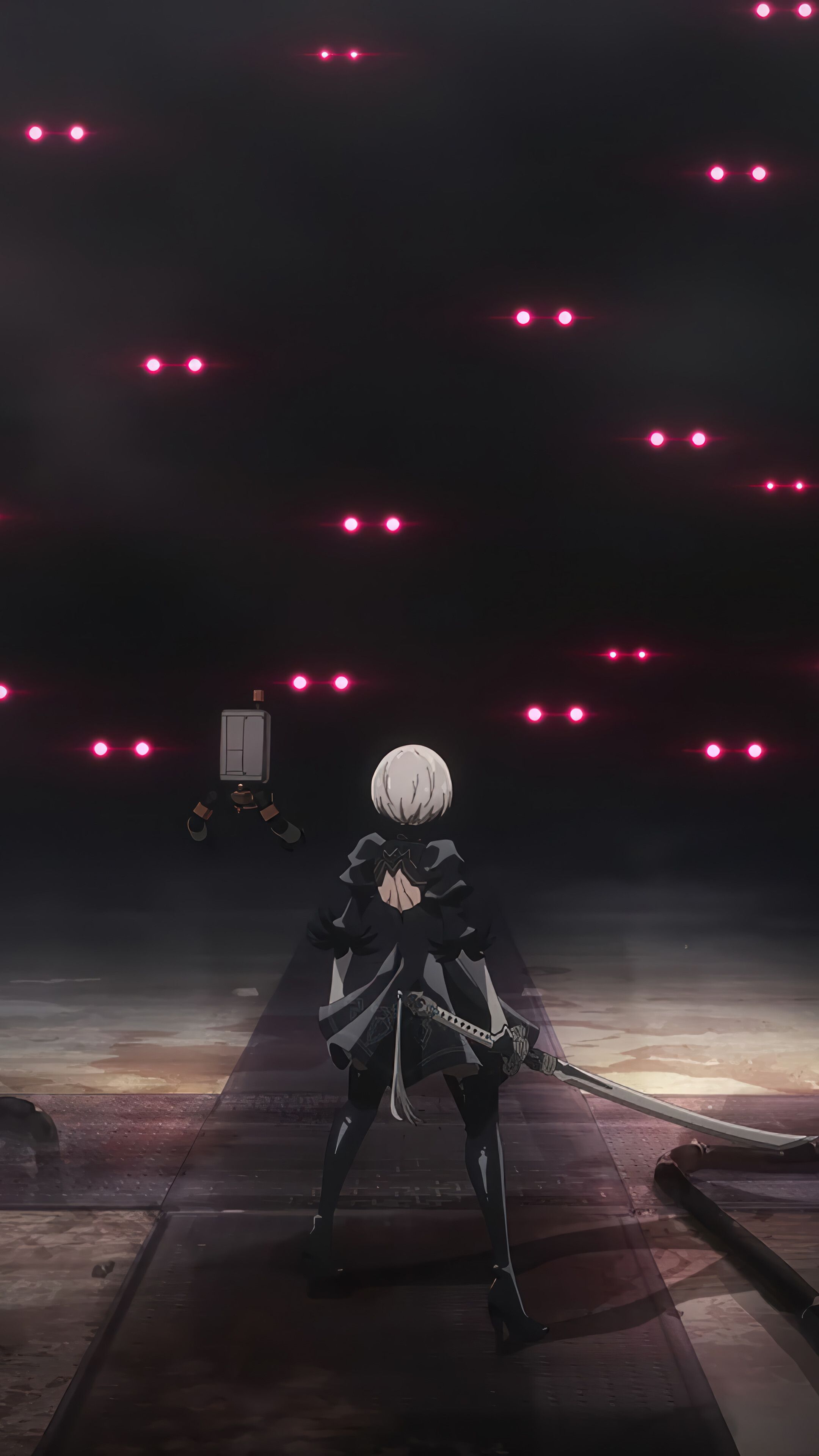 2160x3840 NieR:Automata Ver1.1a YoRHA 2B 4K