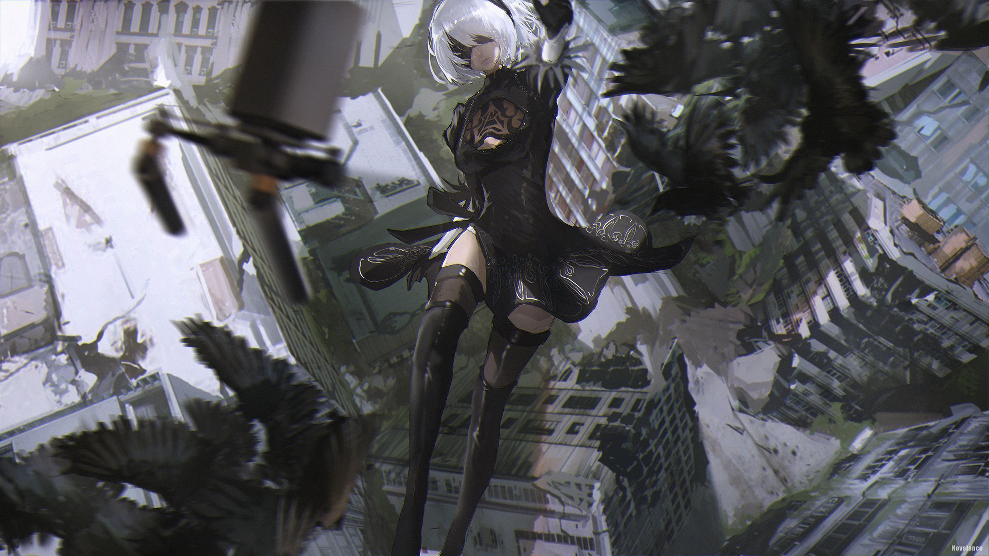 1980x1114 NieR: Automata HD Wallpaper