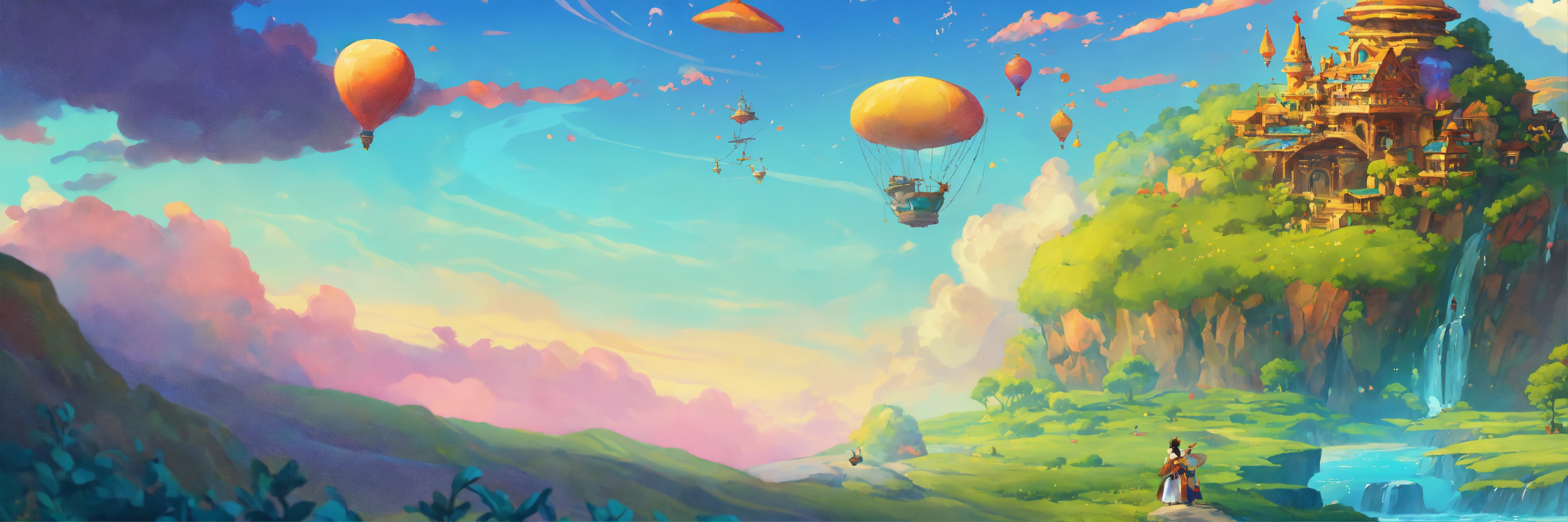 3456x1152 Flyff illustrators, capturing