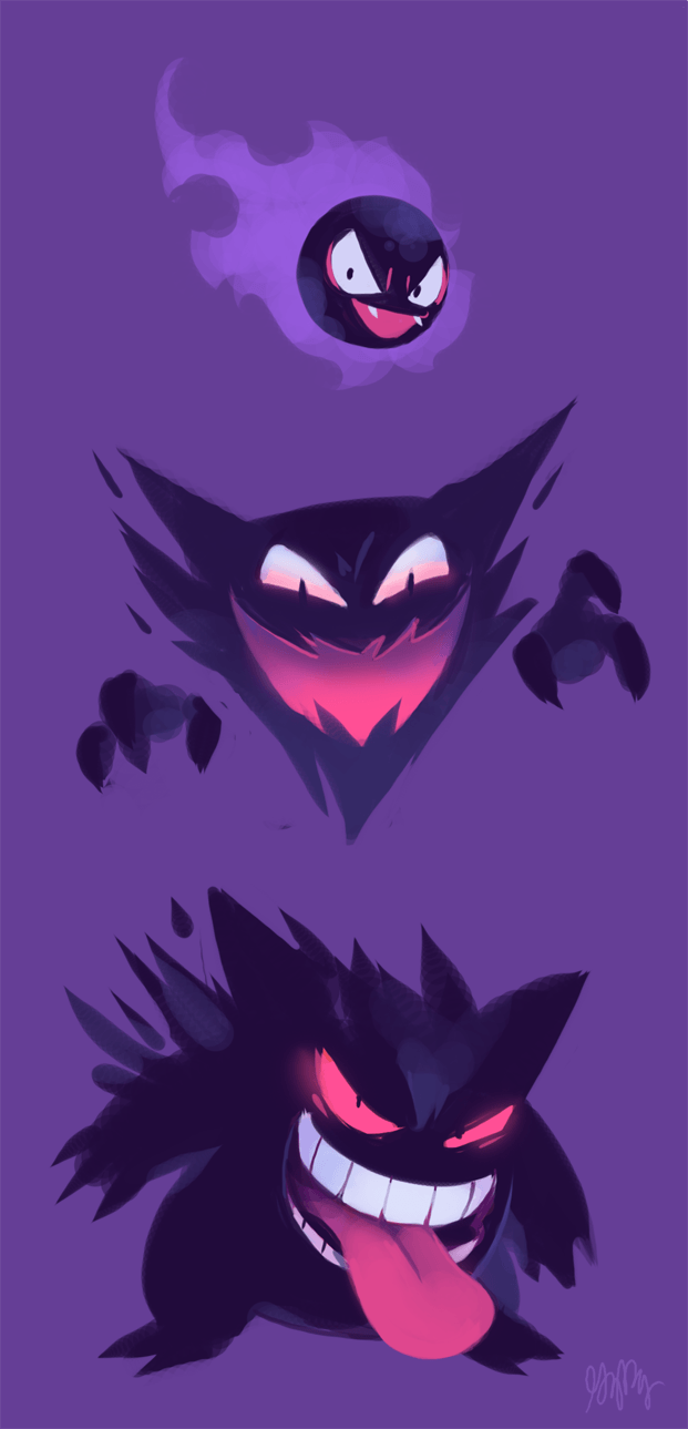 Gengar Wallpaper  Download to your mobile from PHONEKY