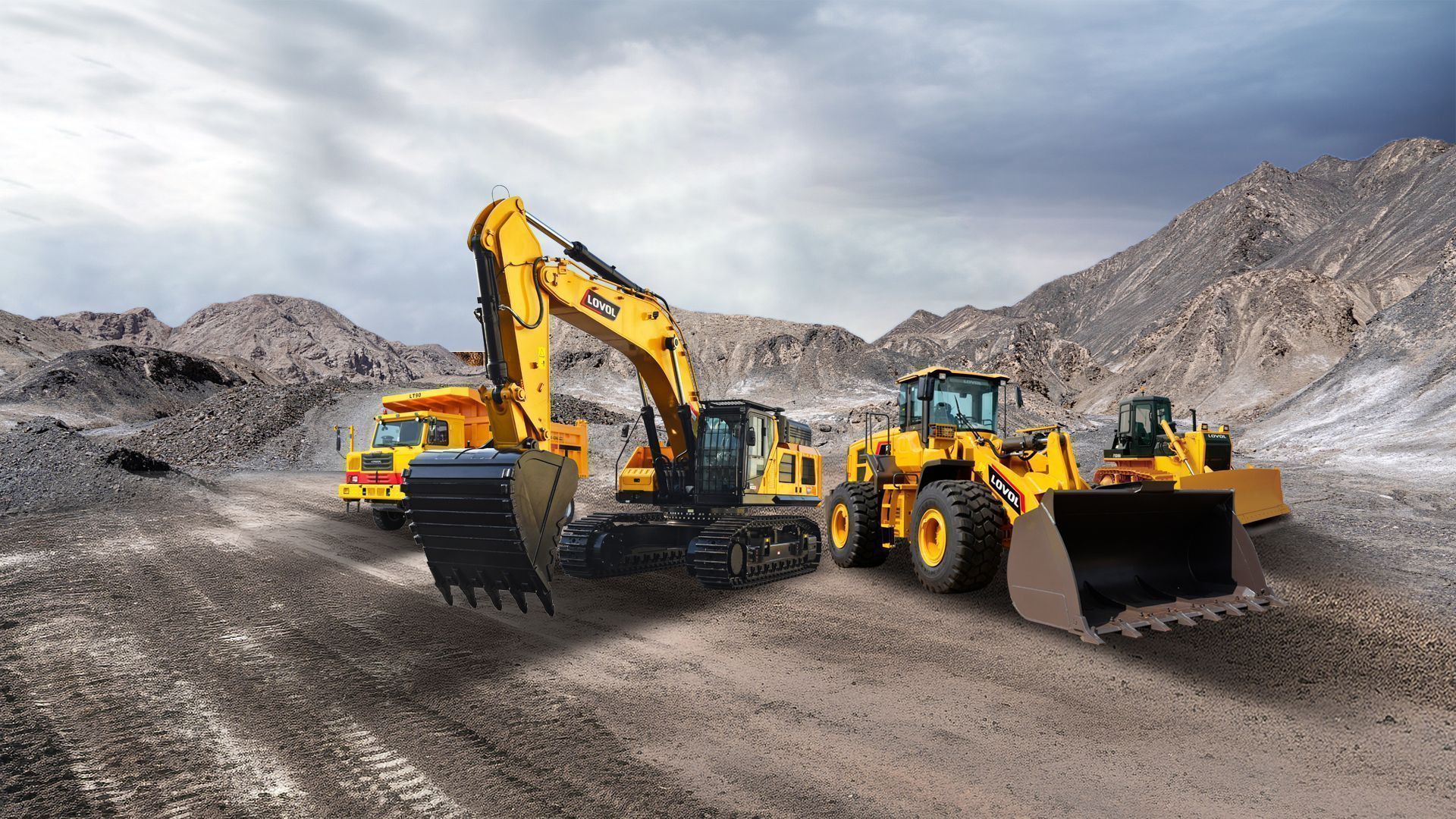 1920x1080 Wheel Loaders Lovol Heavy Industry
