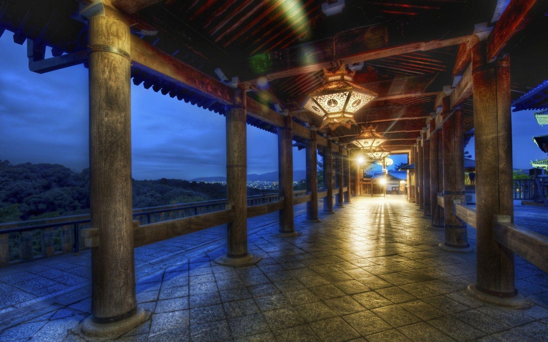 1920x1200 Kyoto At Night, Japan