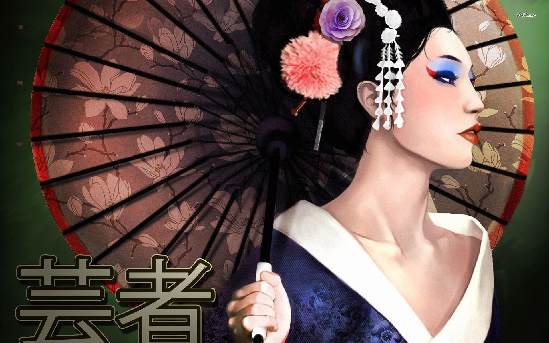 Beautiful Geisha Wallpapers - Top Free Beautiful Geisha Backgrounds