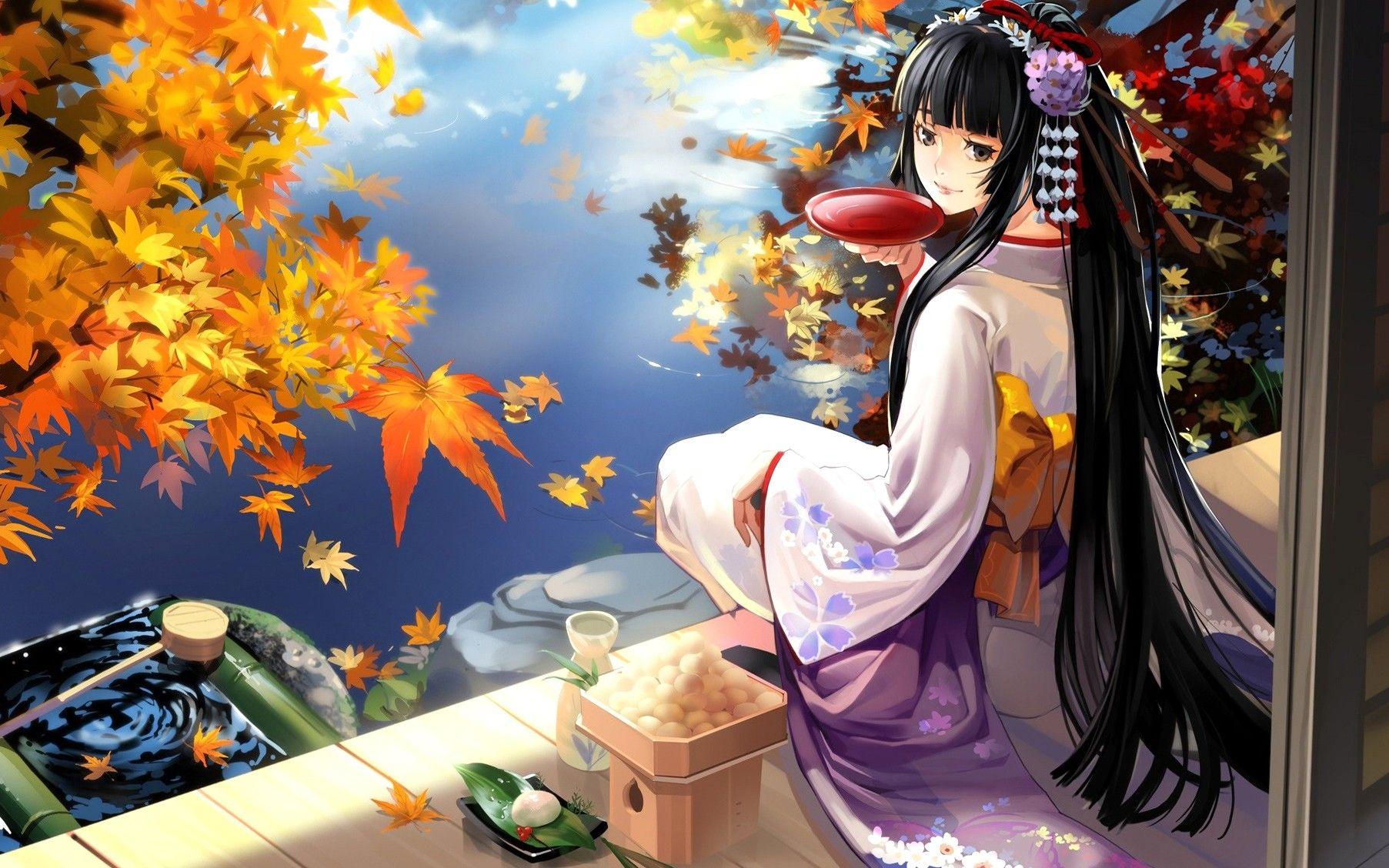 1805x1128 Geisha, Anime, Anime Image, HD Anime Wallpaper, Anime