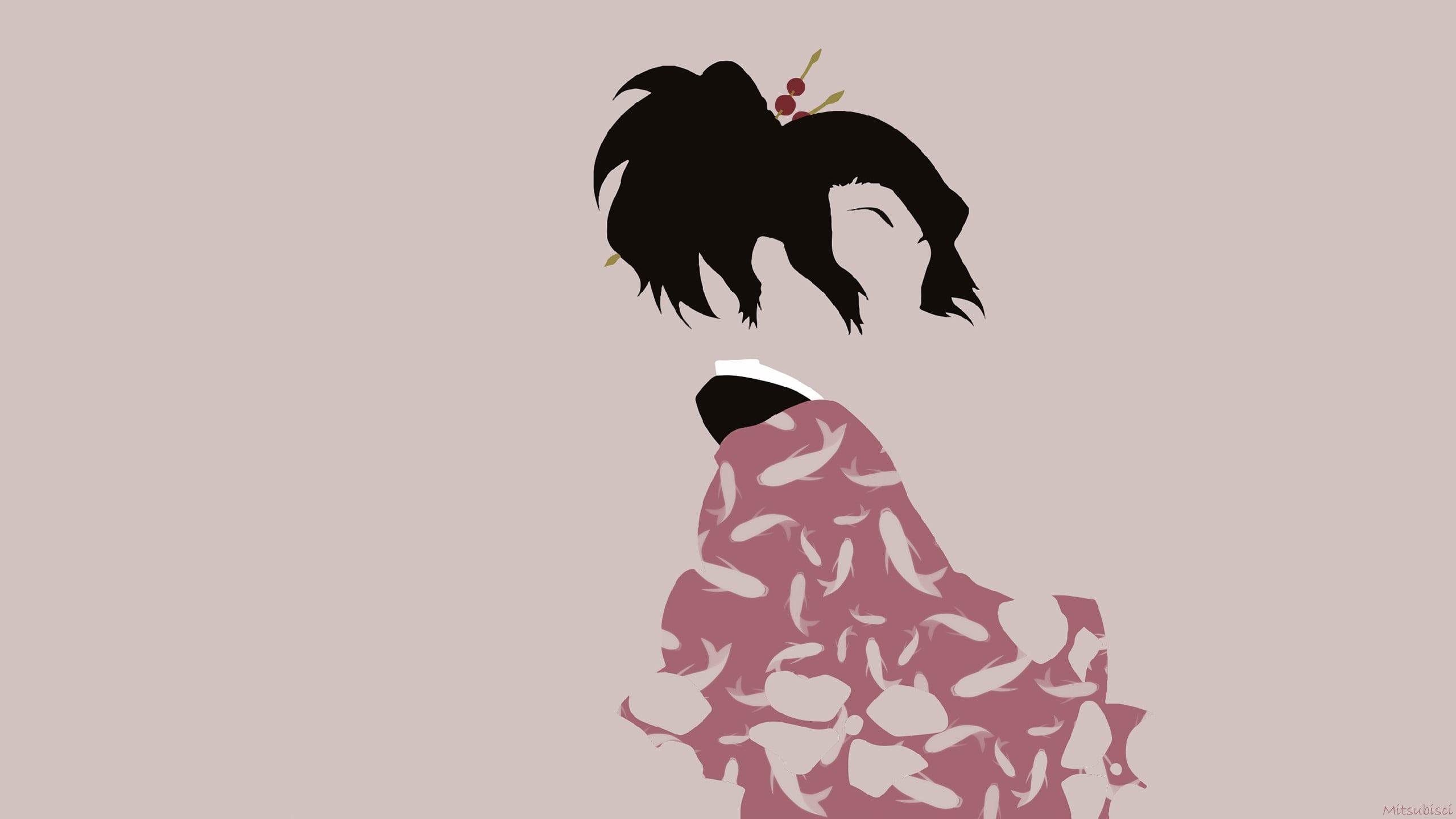 2560x1440 Geisha illustration, anime, Samurai Champloo, Fuu HD