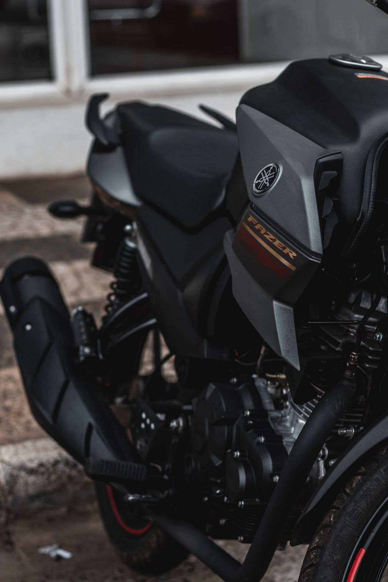 1280x1920 Download Matte Black Yamaha Mt 15