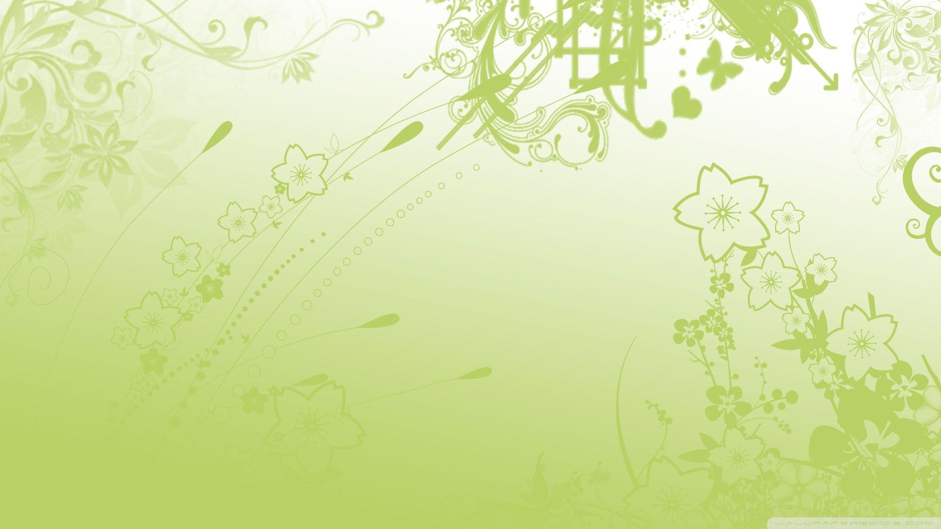 1920x1080 HD Green Wallpaper Background For Free Download