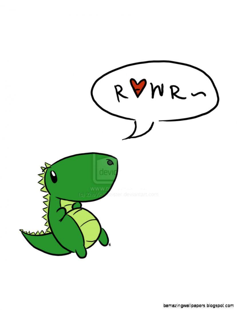 828x1083 Cute Dinosaur Drawings