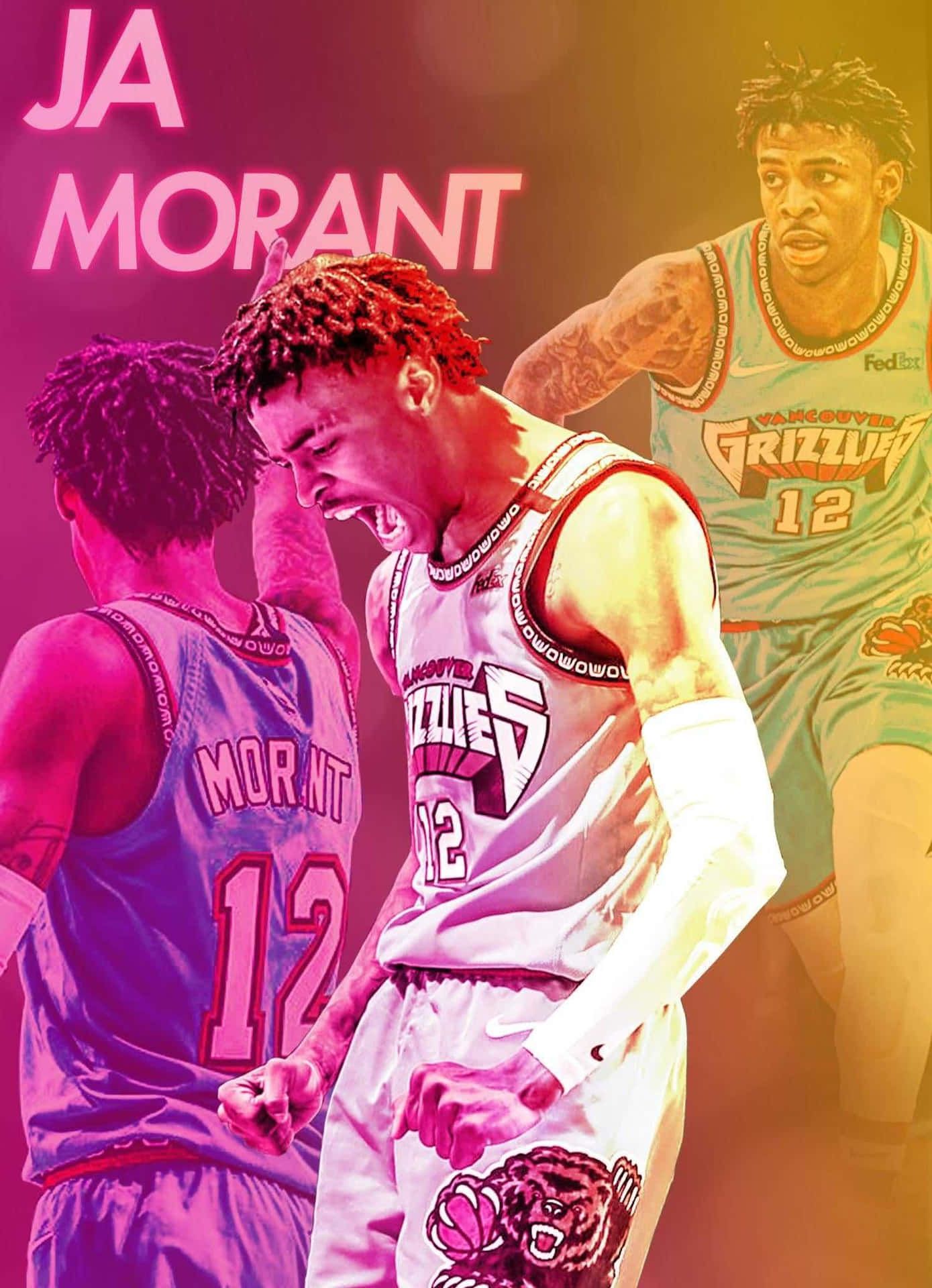 1389x1920 Ja Morant iPhone Wallpaper