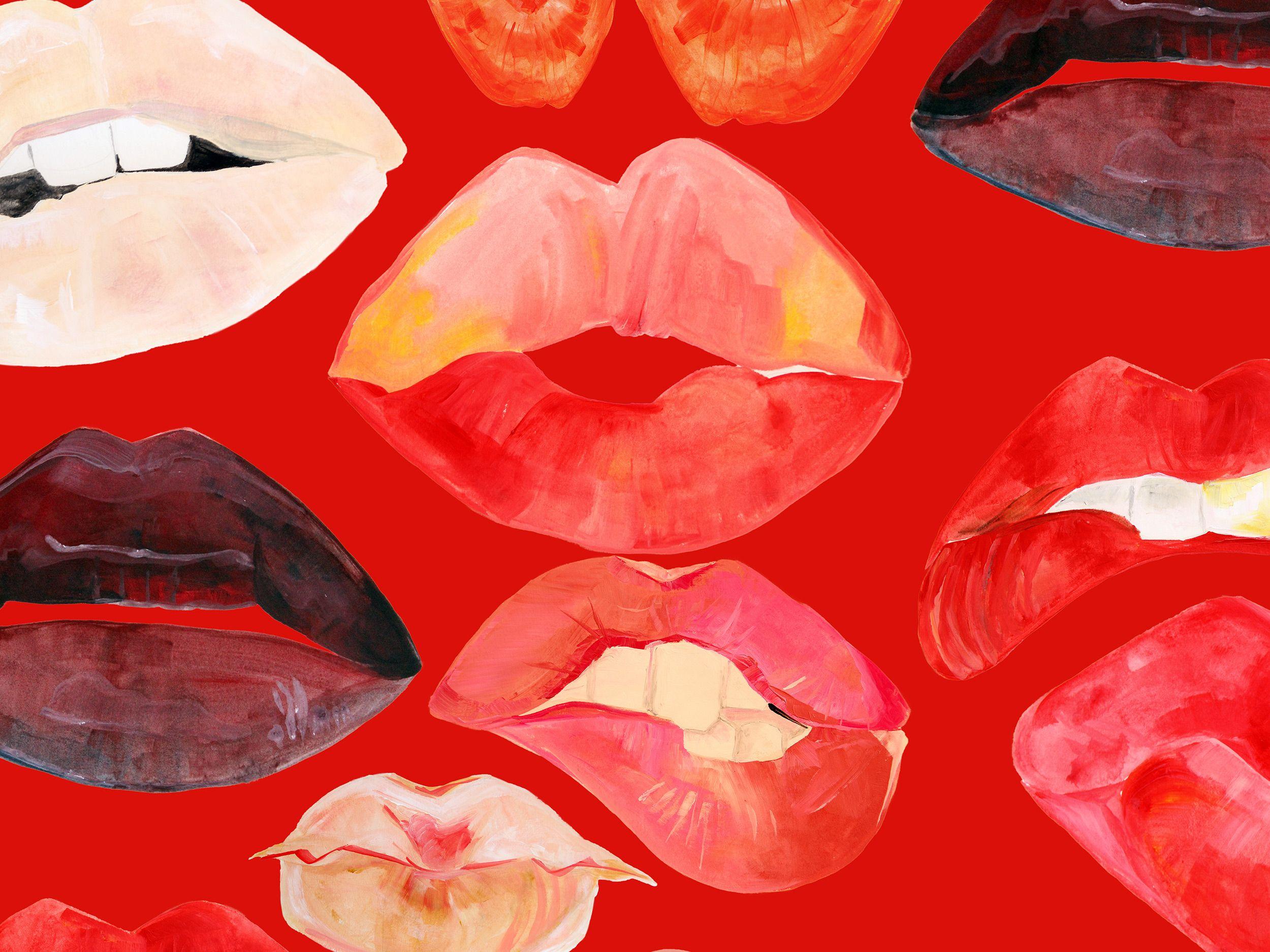 2500x1875 Cute Lips Wallpaper Lip Tumblr Background, HD Wallpaper