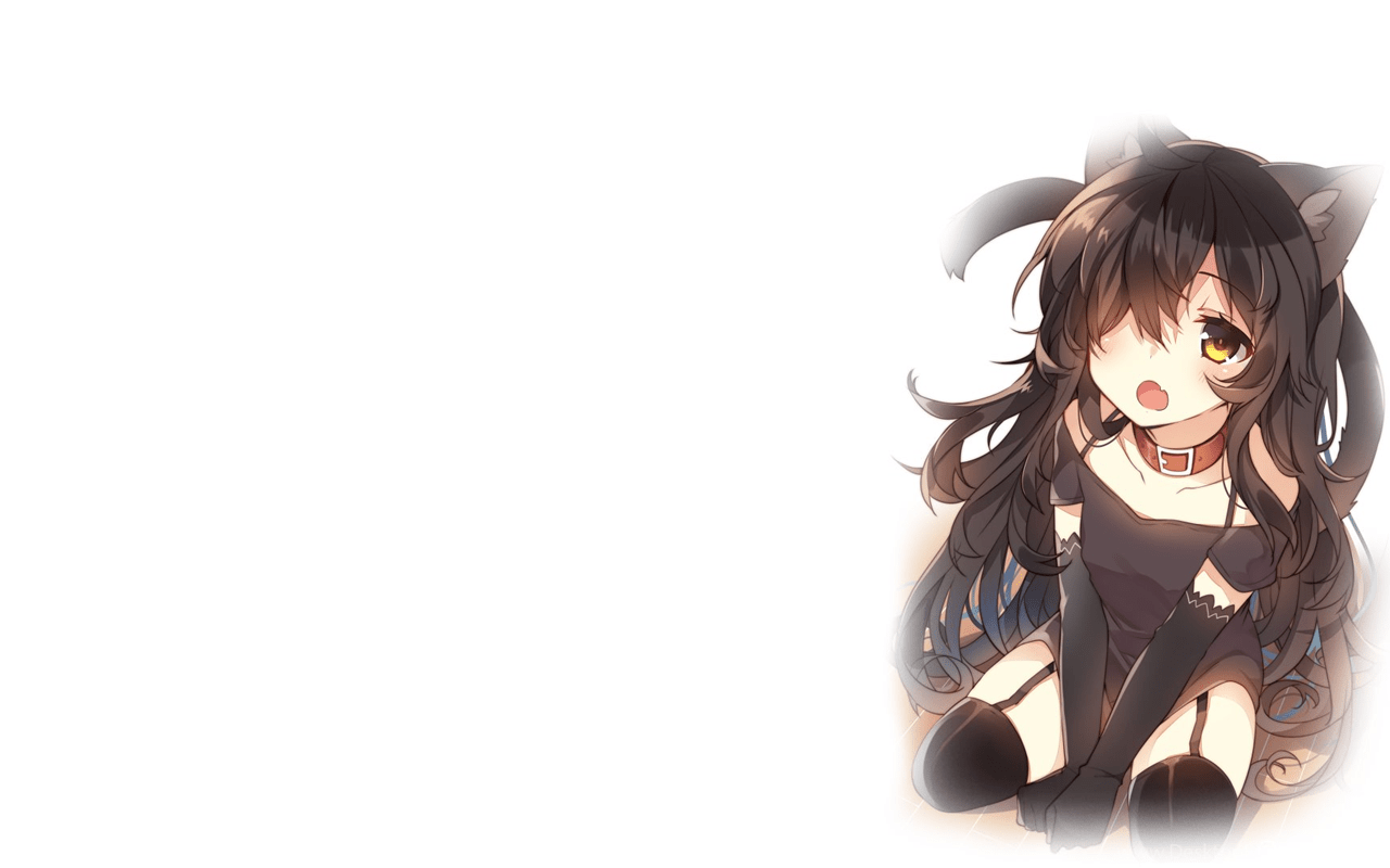1280x800 Kawaii Cat Girl Wallpaper Imgur Desktop Background