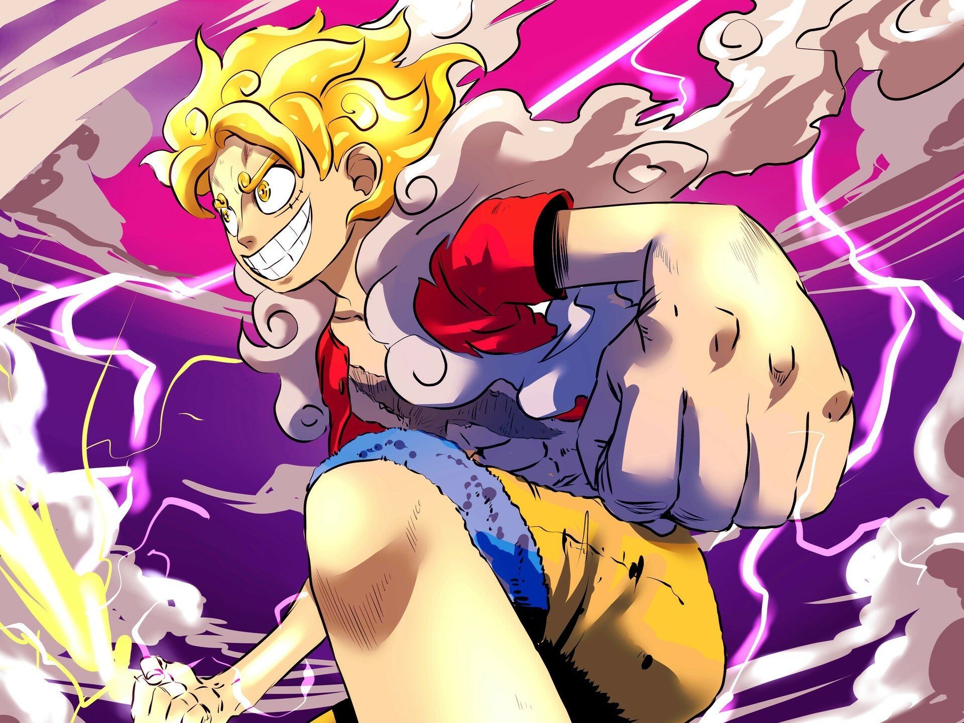 1920x1440 Monkey D. Luffy Anime One Piece HD