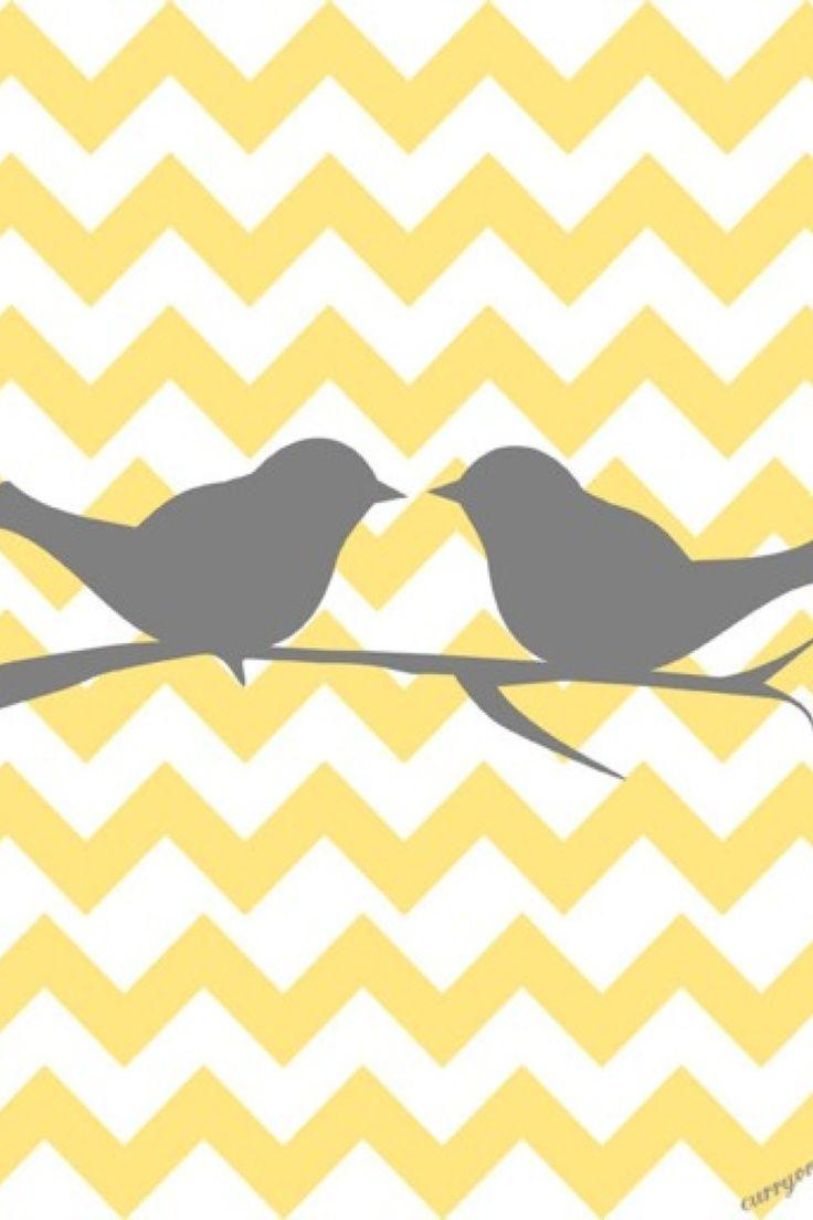 736x1104 Free download Teal Chevron iPhone Wallpaper Bird yellow and gray chevron so cute as [736x1104] for your Desktop, Mobile & Tablet. Explore Yellow Chevron Wallpaper. Chevron Removable Wallpaper, Yellow