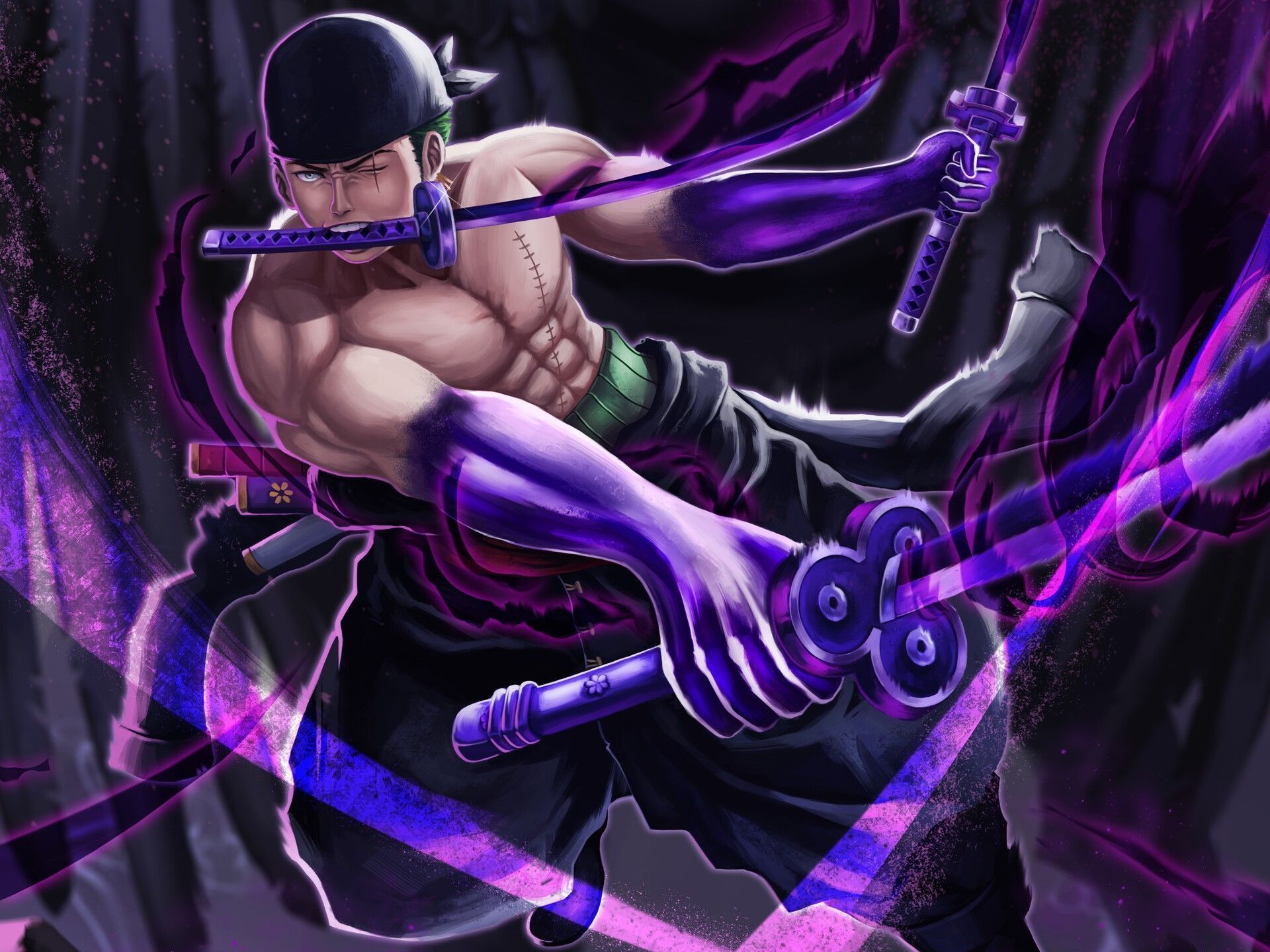 1920x1440 Download Roronoa Zoro Anime One Piece