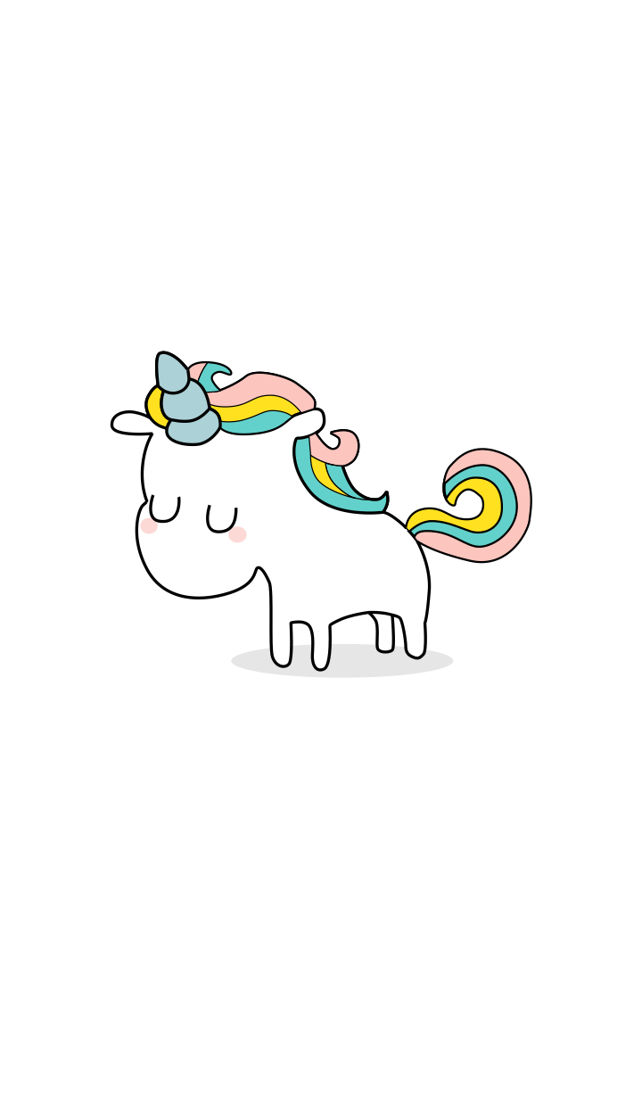 720x1232 Adorable cute unicorn to cheers up your days. Organizacion