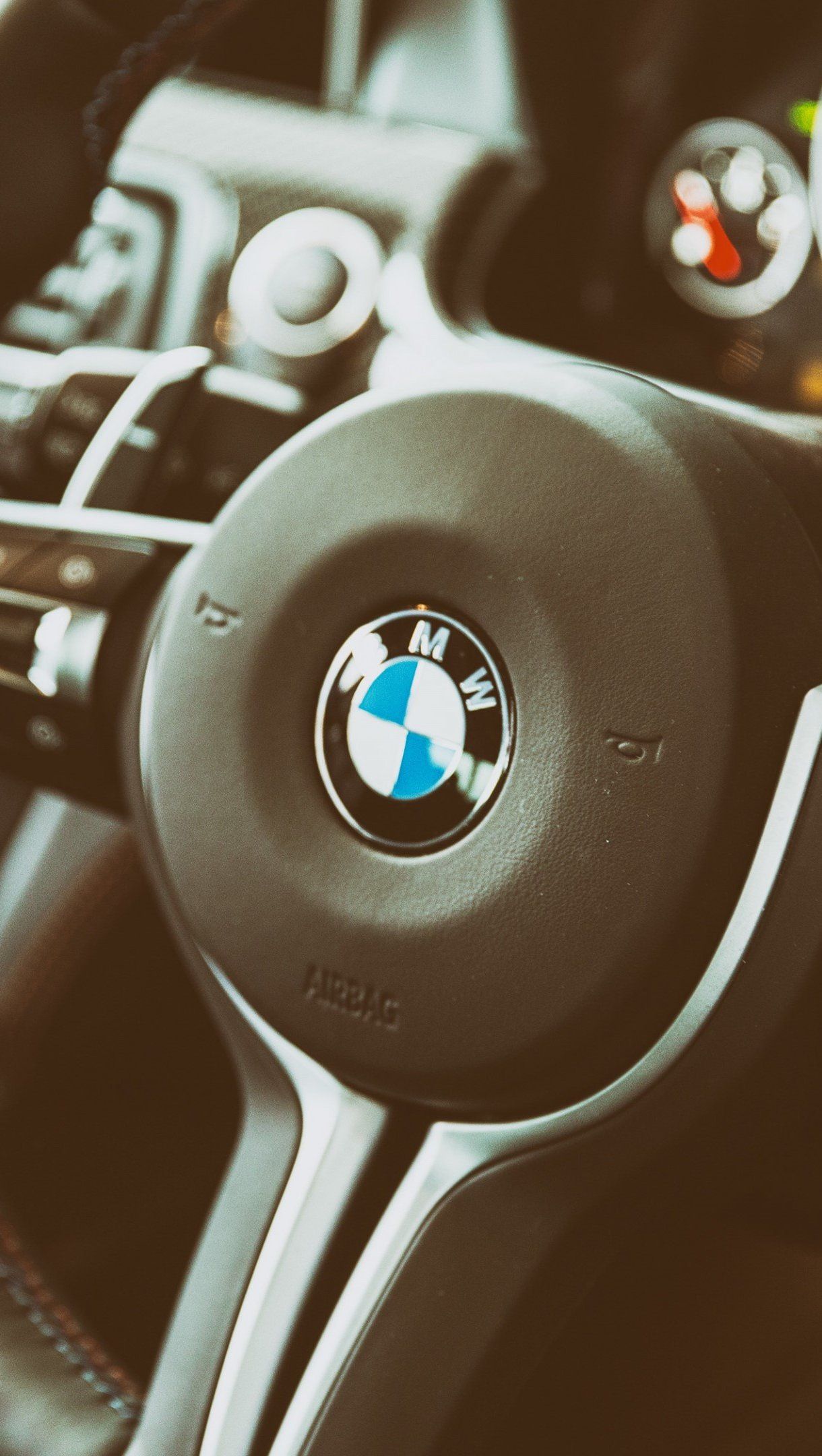 1220x2160 BMW M6 steering wheel Wallpaper 4K for iPhone and Mobile Phone