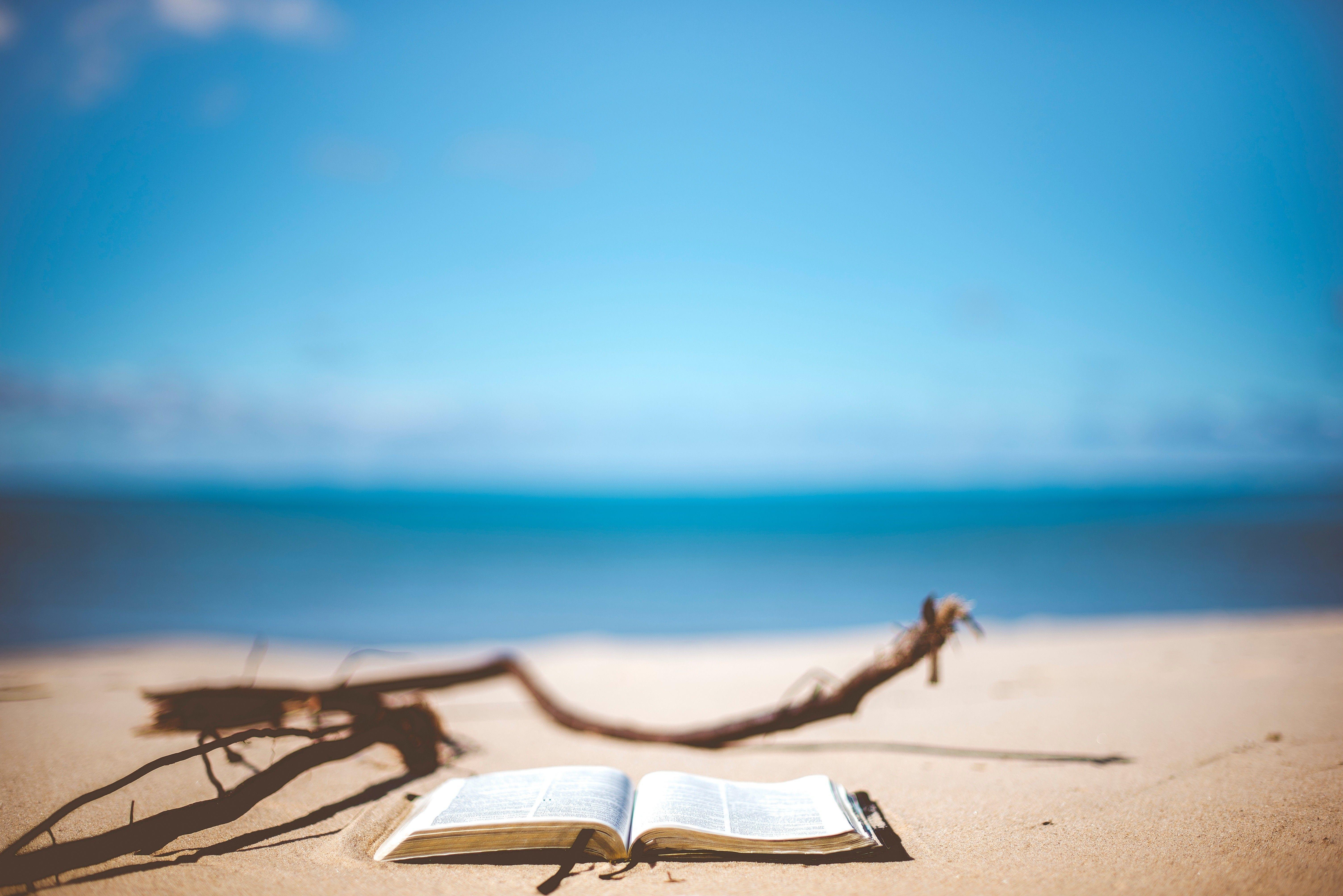 6016x4016 nature water beach books wallpaper and background