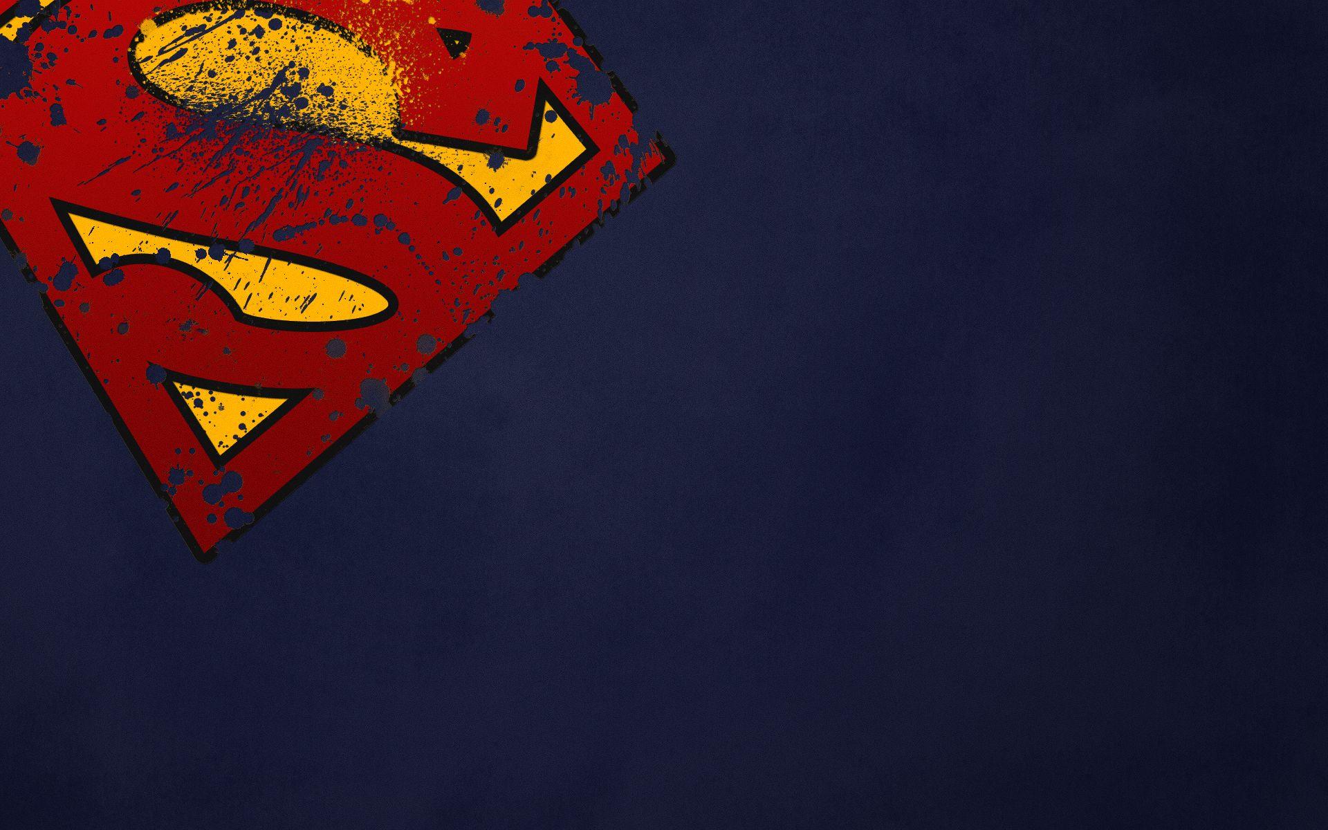 1920x1200 minimalistic, DC Comics, Superman, Superman Logo Wallpaper